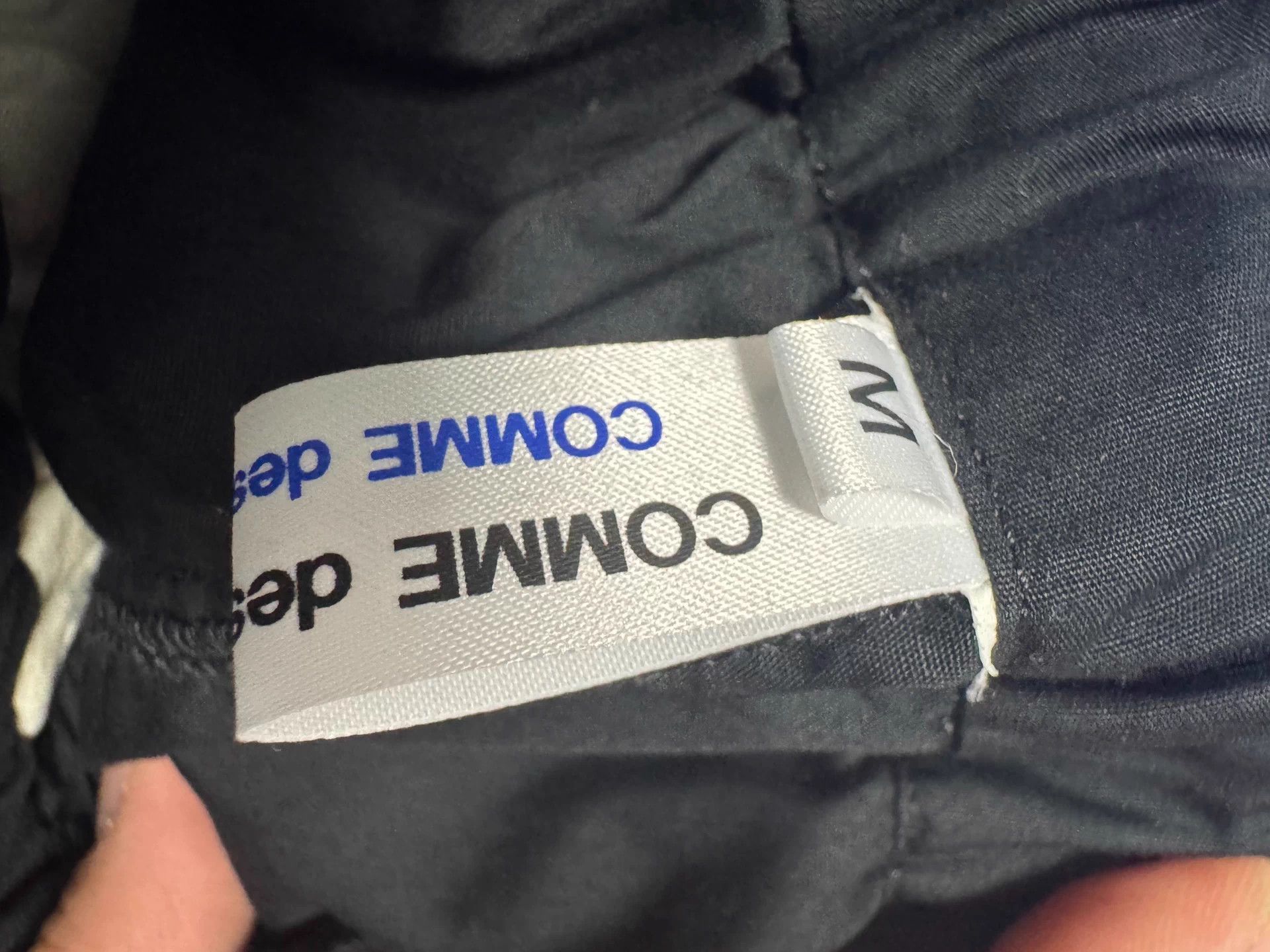 Comme des Garcons CDG Black Crotch Paneled Loose Fit M Pants Size US 32 / EU 48 - 4 Thumbnail