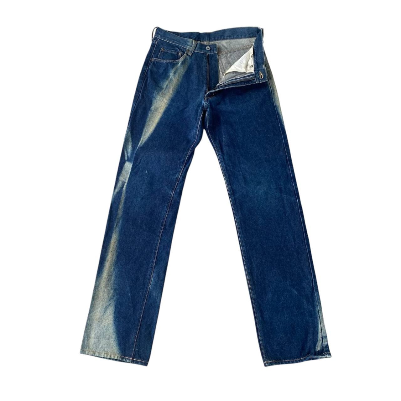 Warehouse Vintage 90s Unique Clothing Warehouse Denim Sun Faded Size US 29 - 5 Thumbnail