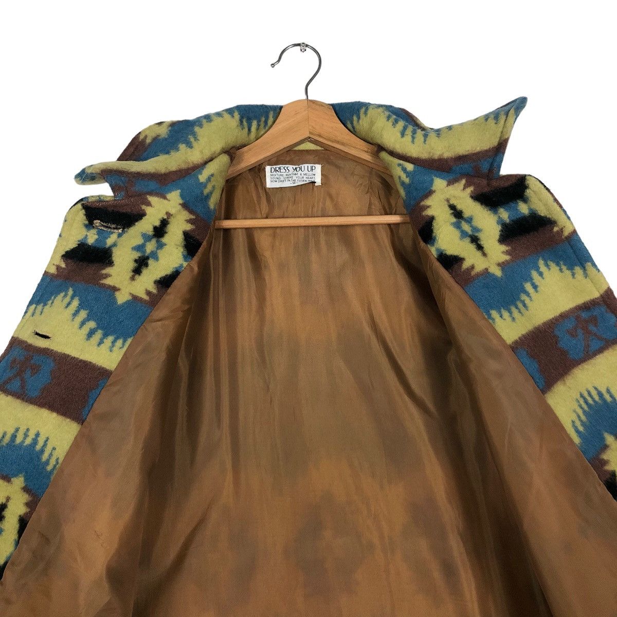 Japanese Brand 🔥90’s Vintage Navajo Aztec Wool Jacket Inspire Pendelton Size US M / EU 48-50 / 2 - 11 Thumbnail