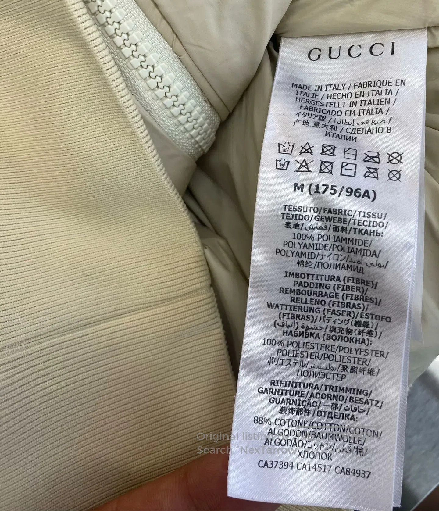 Gucci Guicci Brown Patchwork Embroidered Logo Short Cotton Jacke Size US M / EU 48-50 / 2 - 4 Thumbnail