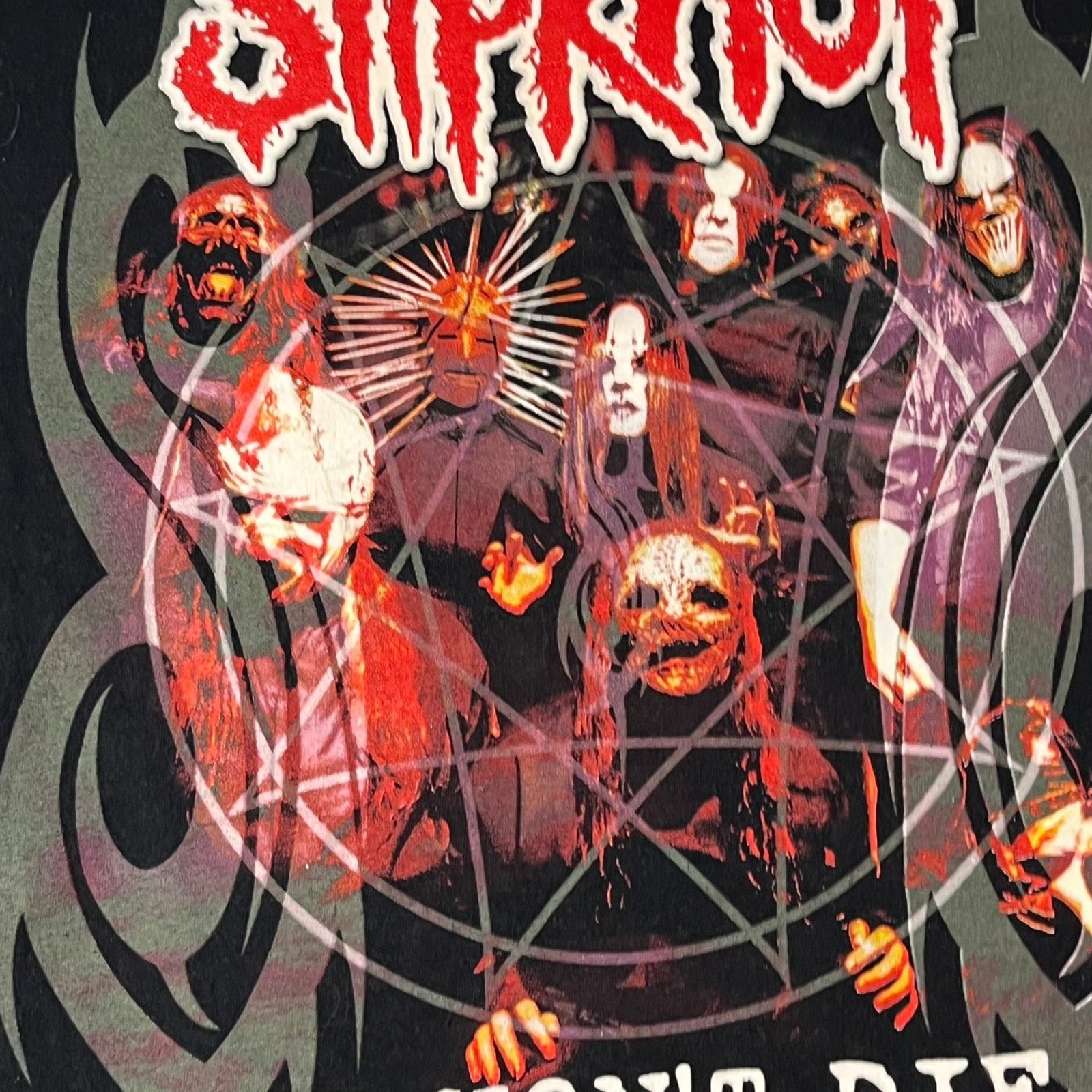 Band Tees × Vintage 2004 Slipknot We Won’t Die Graphic Band Tshirt Medium Size US M / EU 48-50 / 2 - 4 Thumbnail