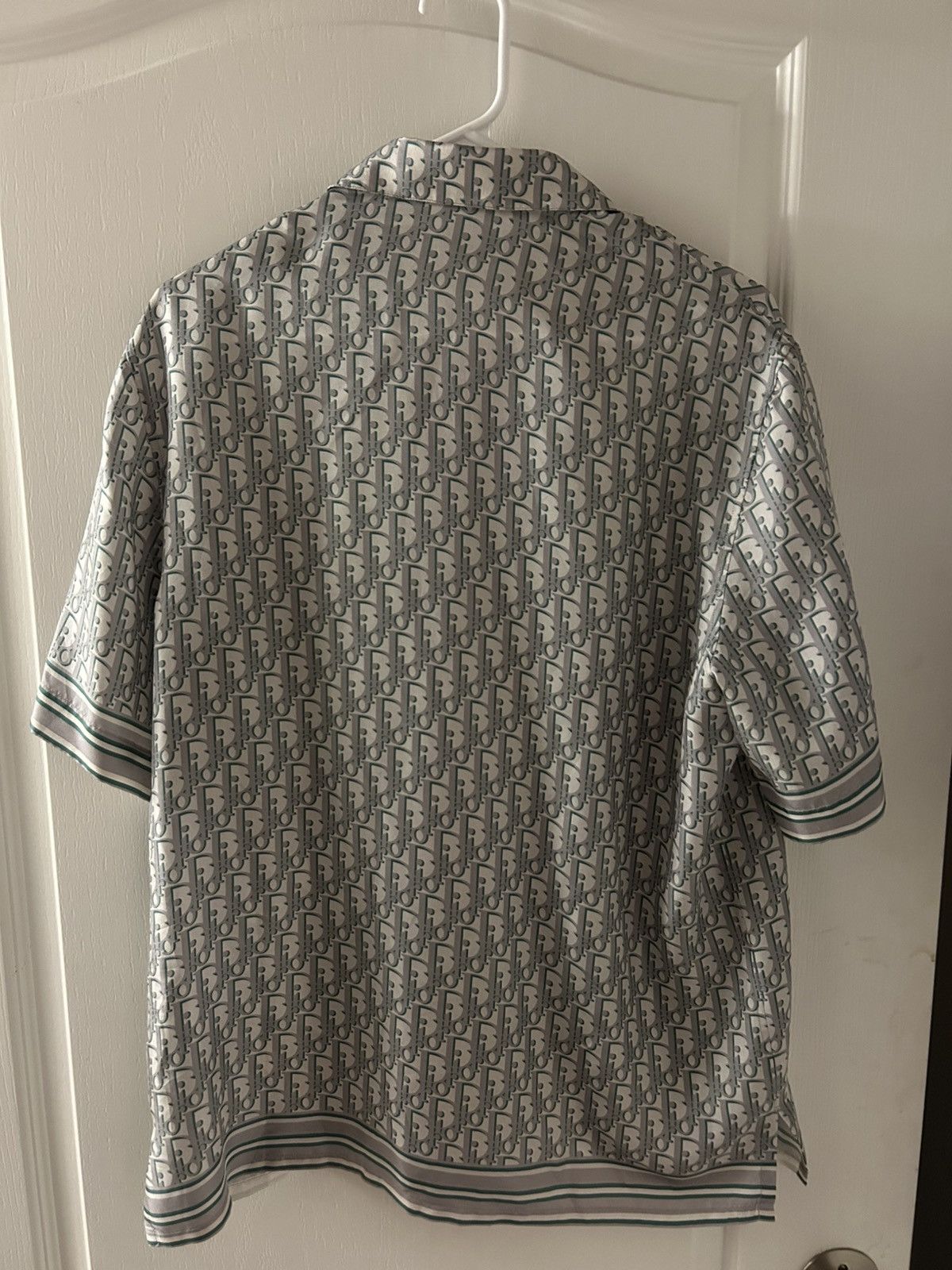 Dior Dior Oblique Silk Button Up (Size M) Size US M / EU 48-50 / 2 - 2 Thumbnail