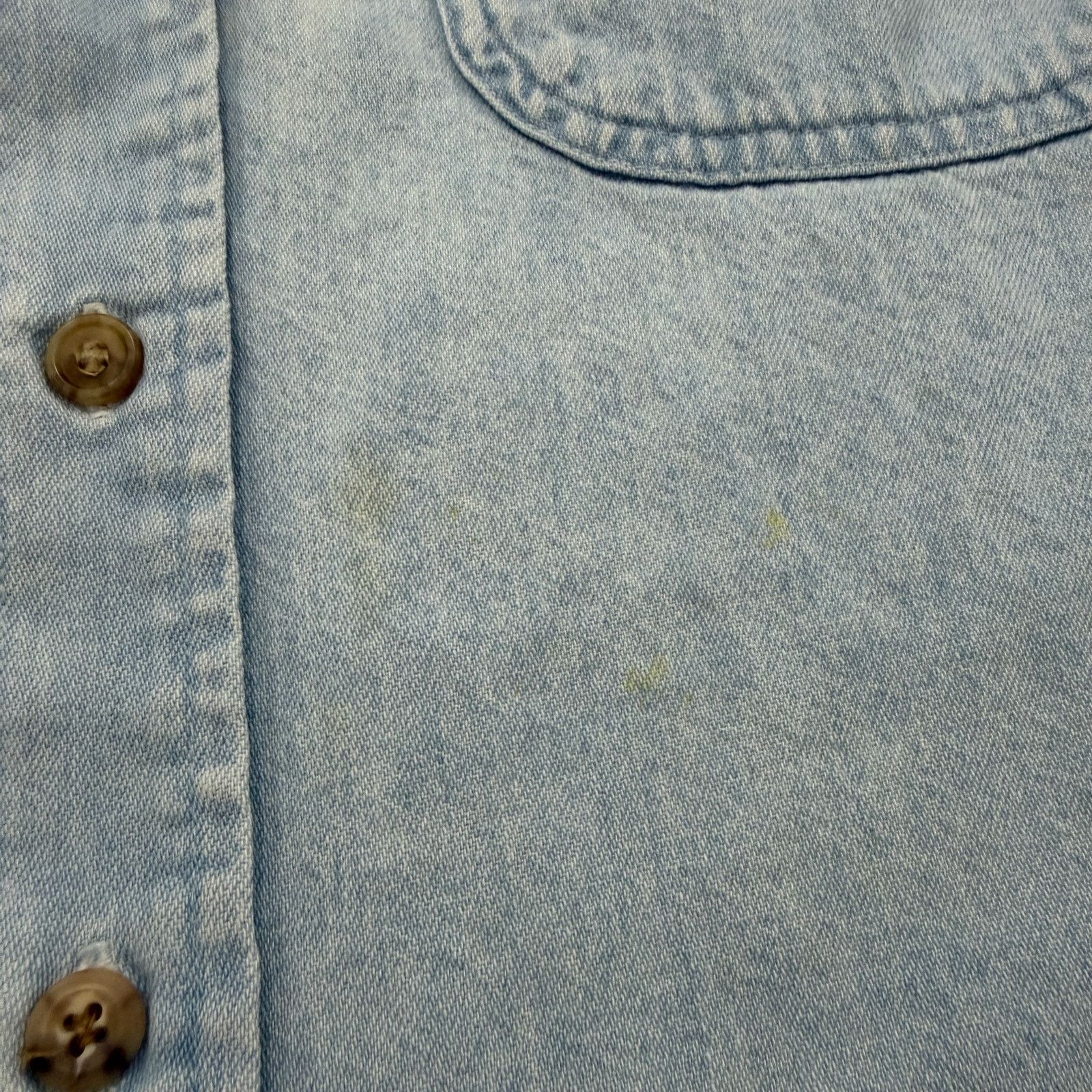 Vintage Vintage Myrtle Beach Bike Rally Denim Shirt Men's 2XL Blue Size US XXL / EU 58 / 5 - 5 Thumbnail