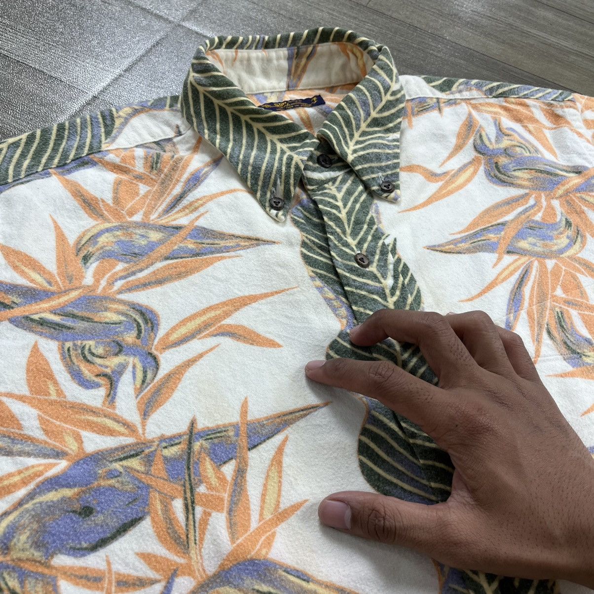 Sun Surf Vintage Sun Surf Toyo Enterprise Floral Hawaiian Long Shirt Size US L / EU 52-54 / 3 - 16 Thumbnail