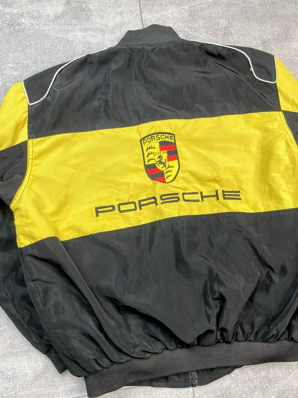 NASCAR 💀🔥 PORSCHE 💥💸 F1 Unisex Y2K Adults Racing Jacket Vintage Size US L / EU 52-54 / 3 - 6 Thumbnail