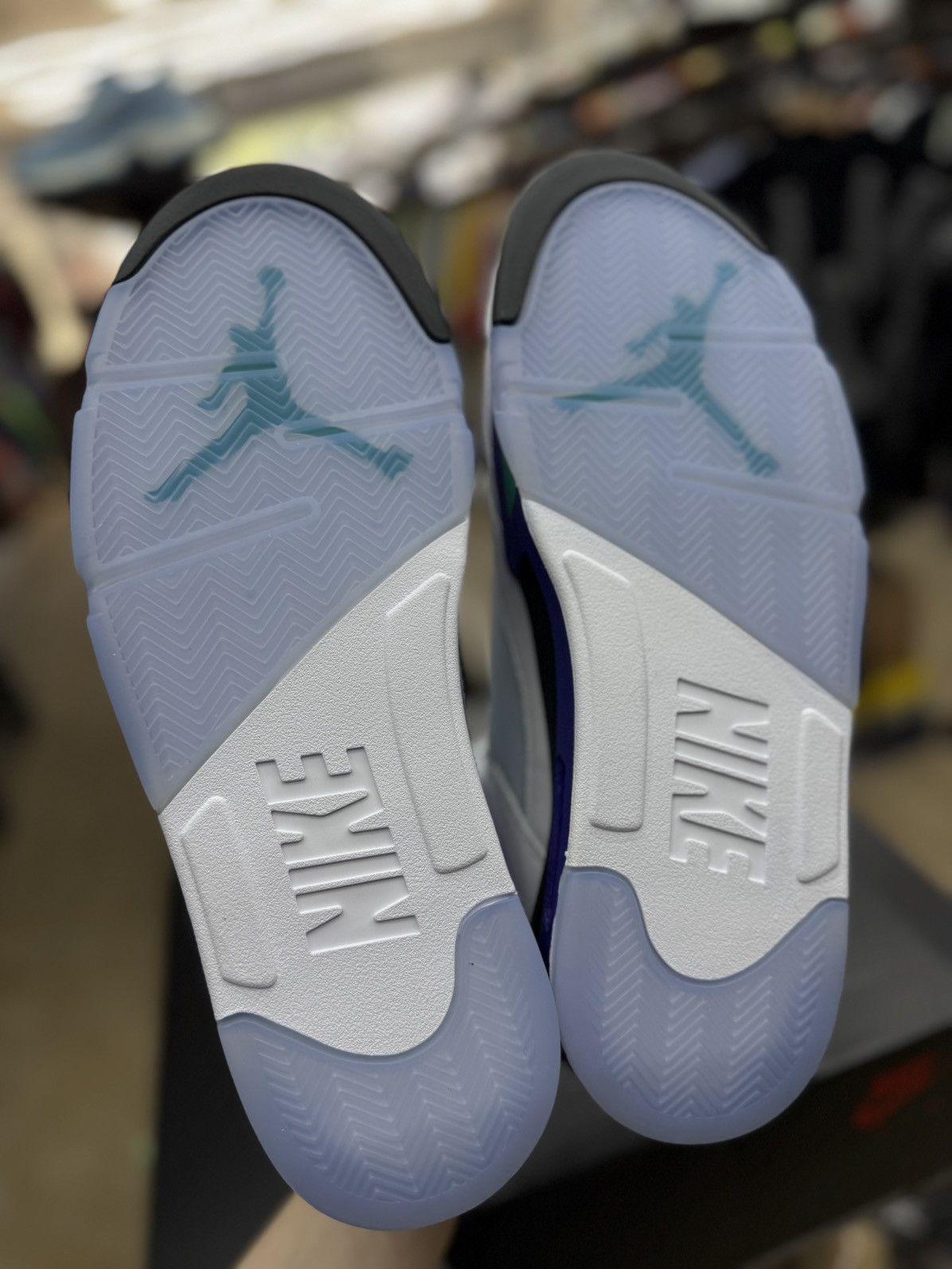 Jordan Brand Nike Air Jordan 5 Retro "Grape" (2025) Mens Size 13 NEW - Size US 13 / EU 46 - 15 Thumbnail