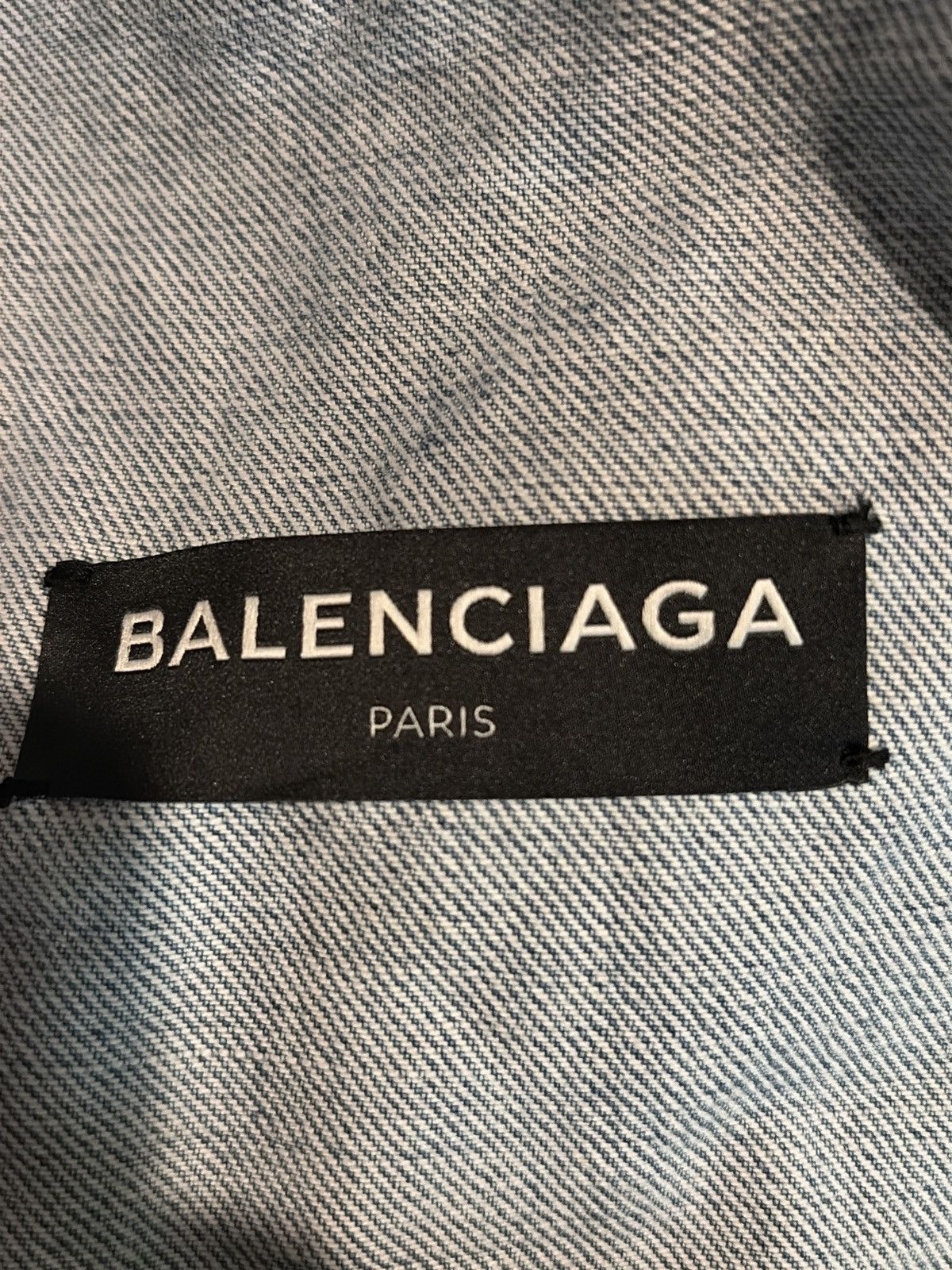 Balenciaga Balenciaga Denim jacket size 48 Size US M / EU 48-50 / 2 - 7 Thumbnail