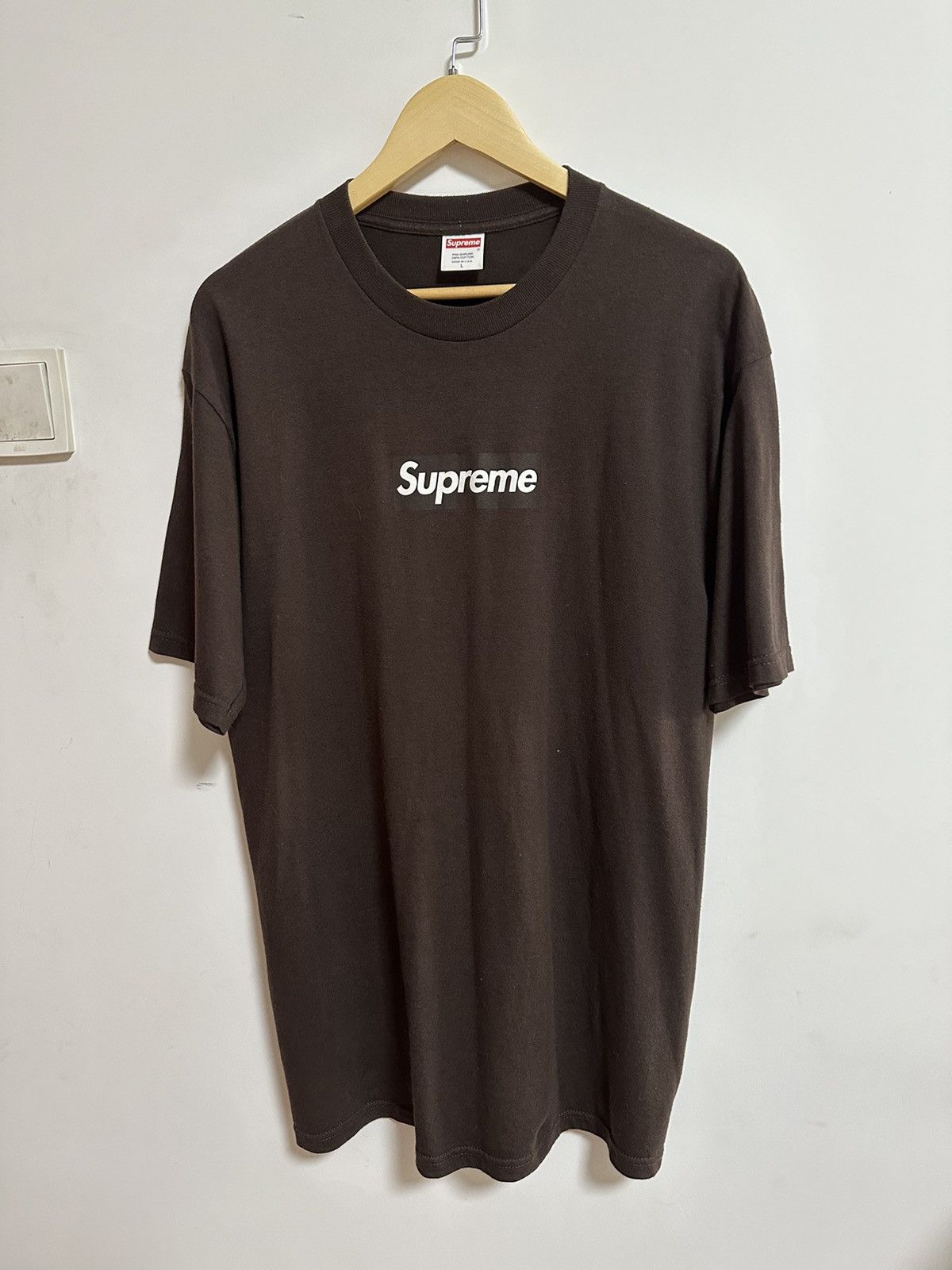トップス supreme 2000 brown box logo T-shirt M Supreme Box Logo Tee (FW23) - $44