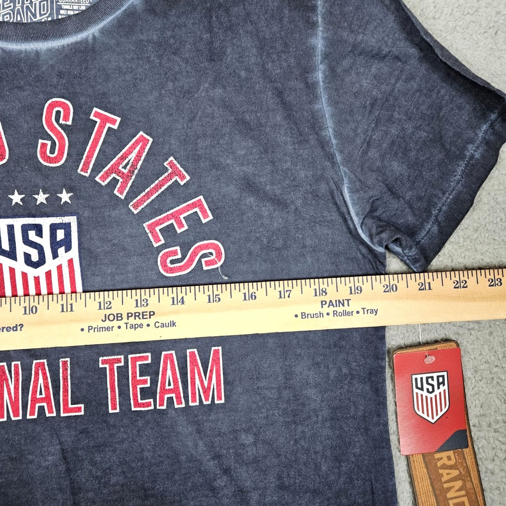 Vintage RETROBRAND United States NATIOANL Team Women's Navy Tee L NEW Size L / US 10 / IT 46 - 3 Thumbnail