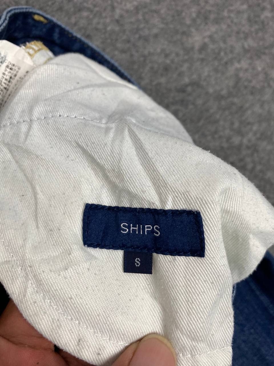 SHIPS ships japanese brand selvedge denim nice design Size US 31 - 11 Thumbnail