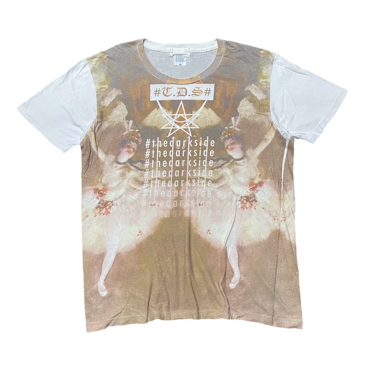 Japanese Brand 💥The Dark Side Alloverprint Tees Size US XL / EU 56 / 4 - 1 Thumbnail