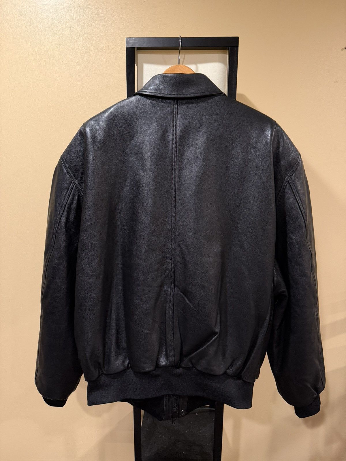 Balenciaga Balenciaga Demna Sport B Taxi Blouson Leather Bomber Jacket Size US XS / EU 42 / 0 - 2 Thumbnail