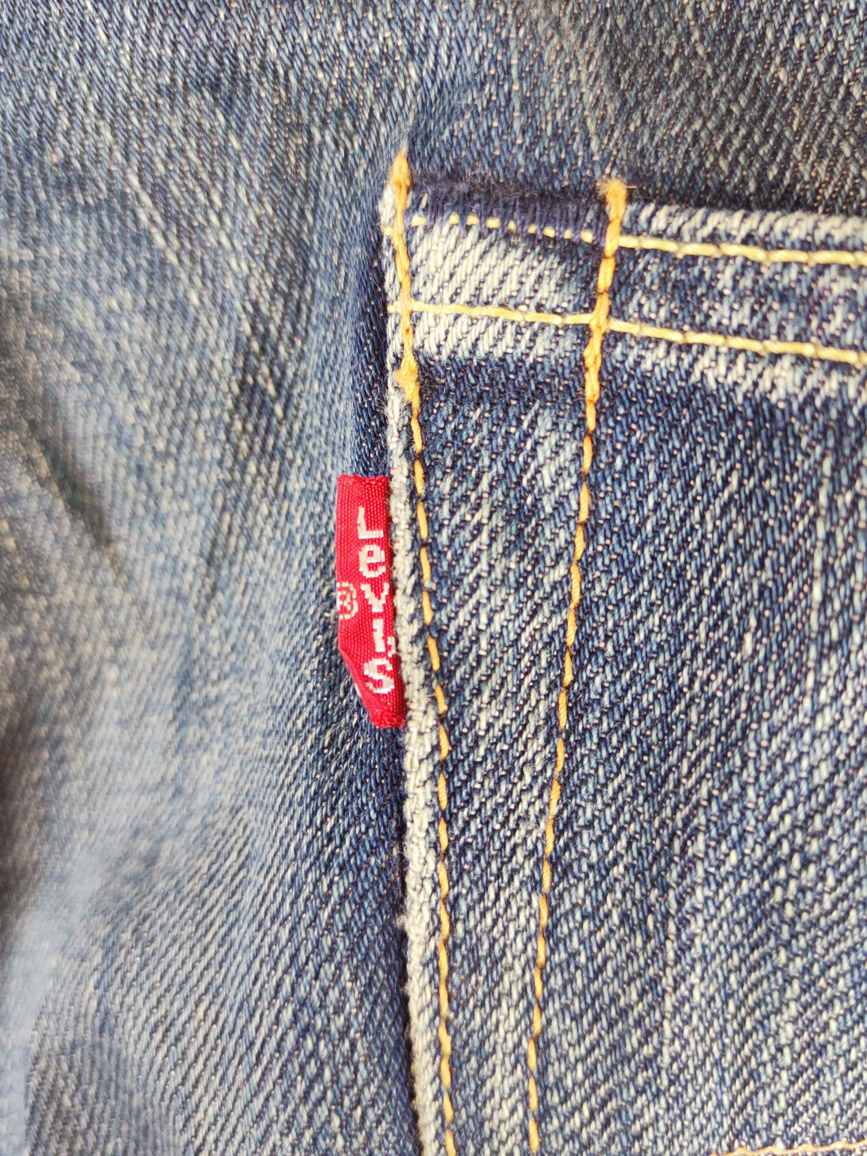Levi's 505 Levi's Dark Blue Distressed Ripped Jeans #S2672 Size US 32 / EU 48 - 8 Thumbnail