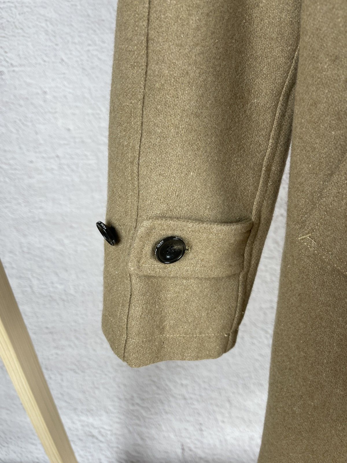 Head Porter Head Porter Plus beige single breasted wool coat size L Size US L / EU 52-54 / 3 - 11 Thumbnail