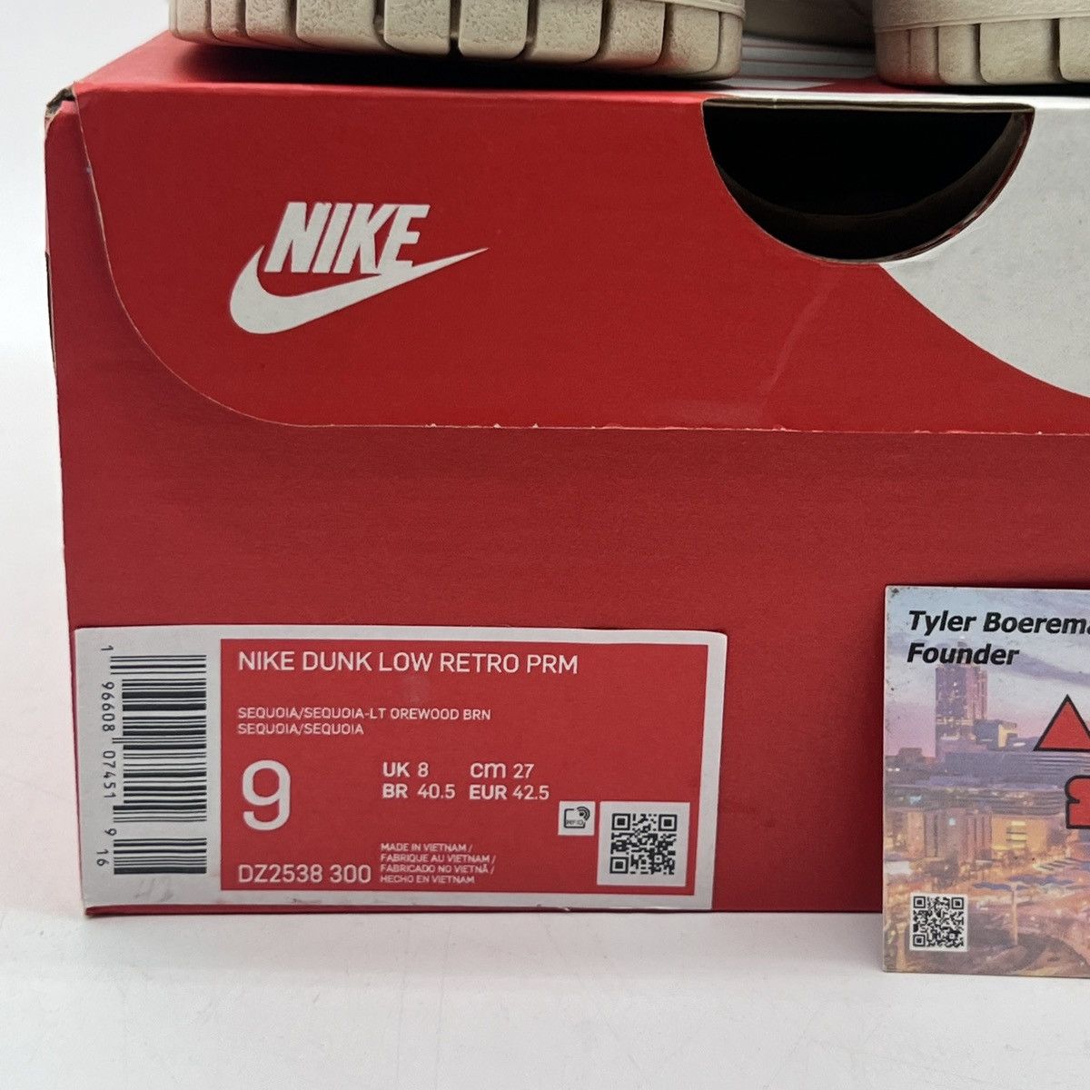 Nike Nike Dunk Low Sequoia Size US 9 / EU 42 - 6 Thumbnail