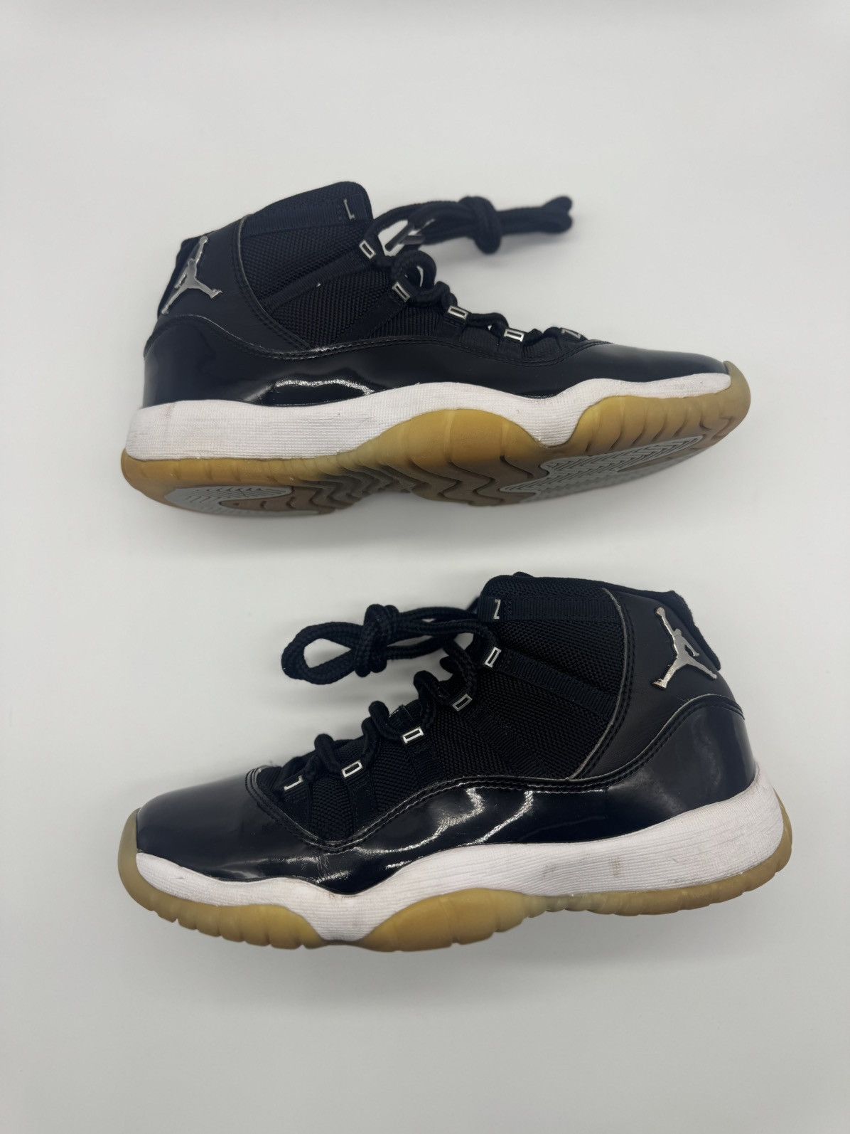 Nike Air Jordan Retro 11 Jubilee GS Black 378038-011 Youth Size 6 Size US 6 / EU 39 - 2 Thumbnail