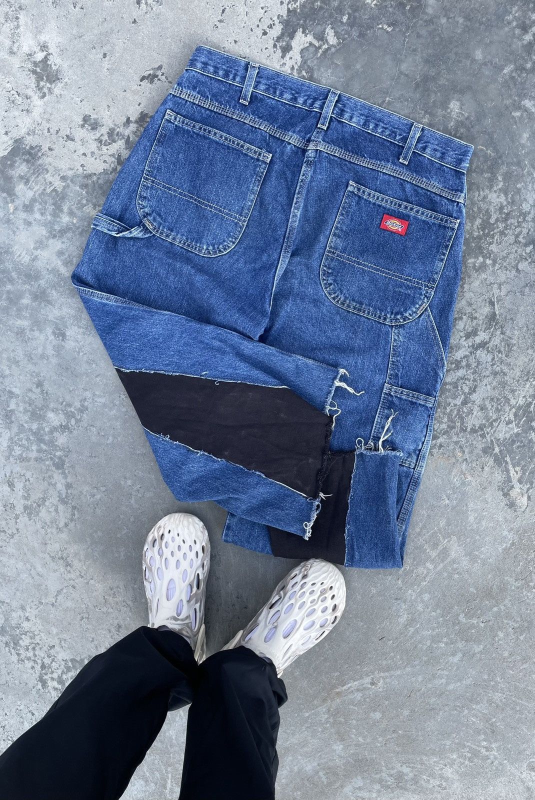 Vintage Vintage Dickies Y2K CRAZY Carpenter Denim Skateboards Pants Size US 32 / EU 48 - 3 Thumbnail