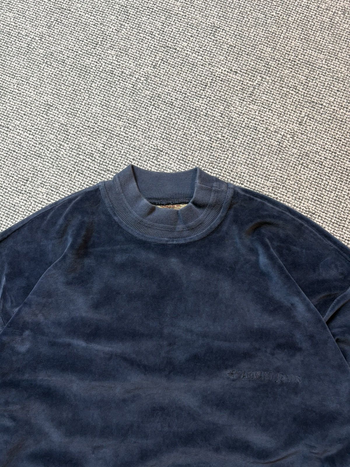 Giorgio Armani Vintage 90s Giorgi Armani Jeans Suede Size US S / EU 44-46 / 1 - 2 Thumbnail