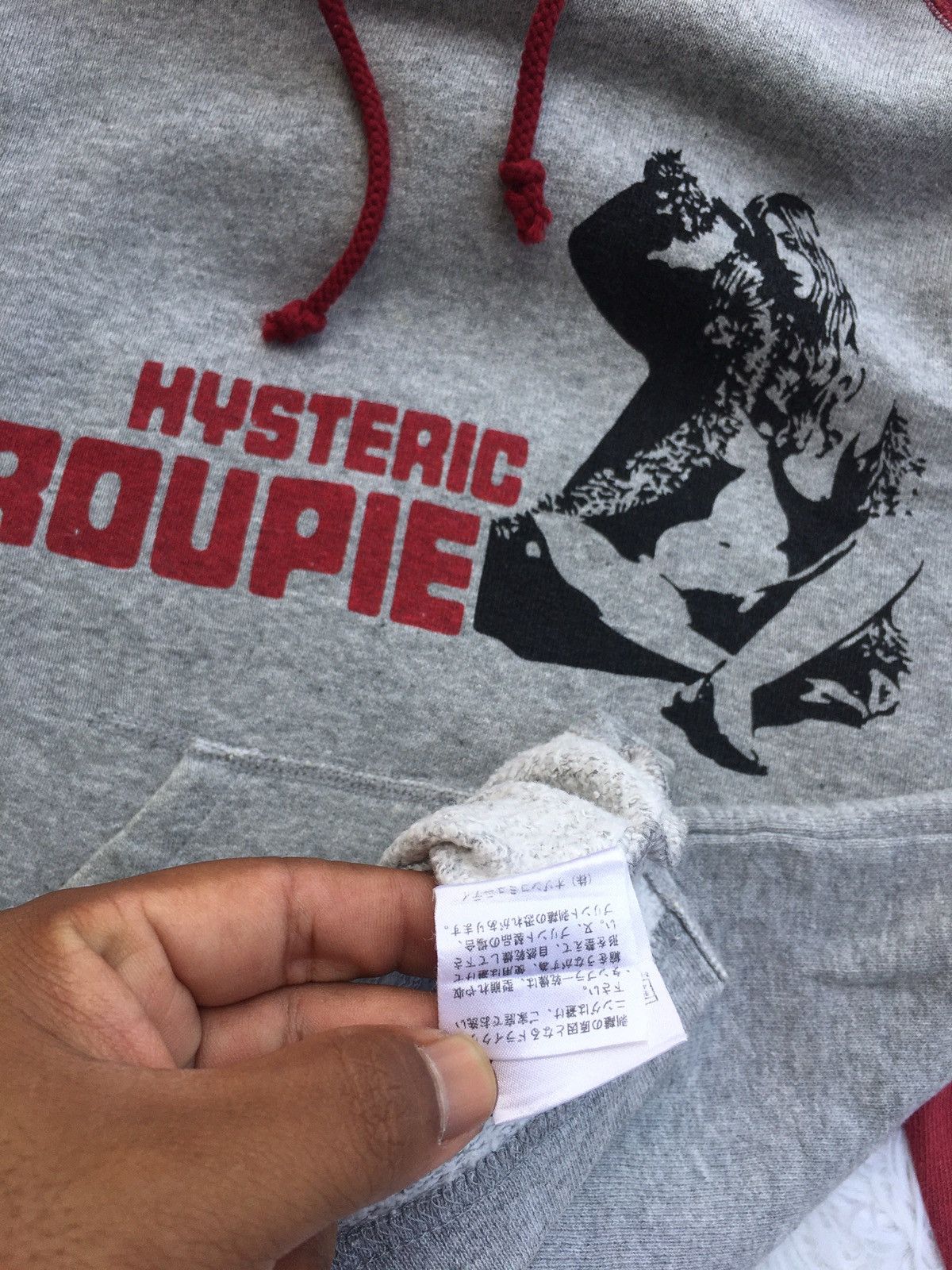 Hysteric Glamour Rare Vintage Hysteric Glamour Groupie Hoodie Size US S / EU 44-46 / 1 - 15 Thumbnail