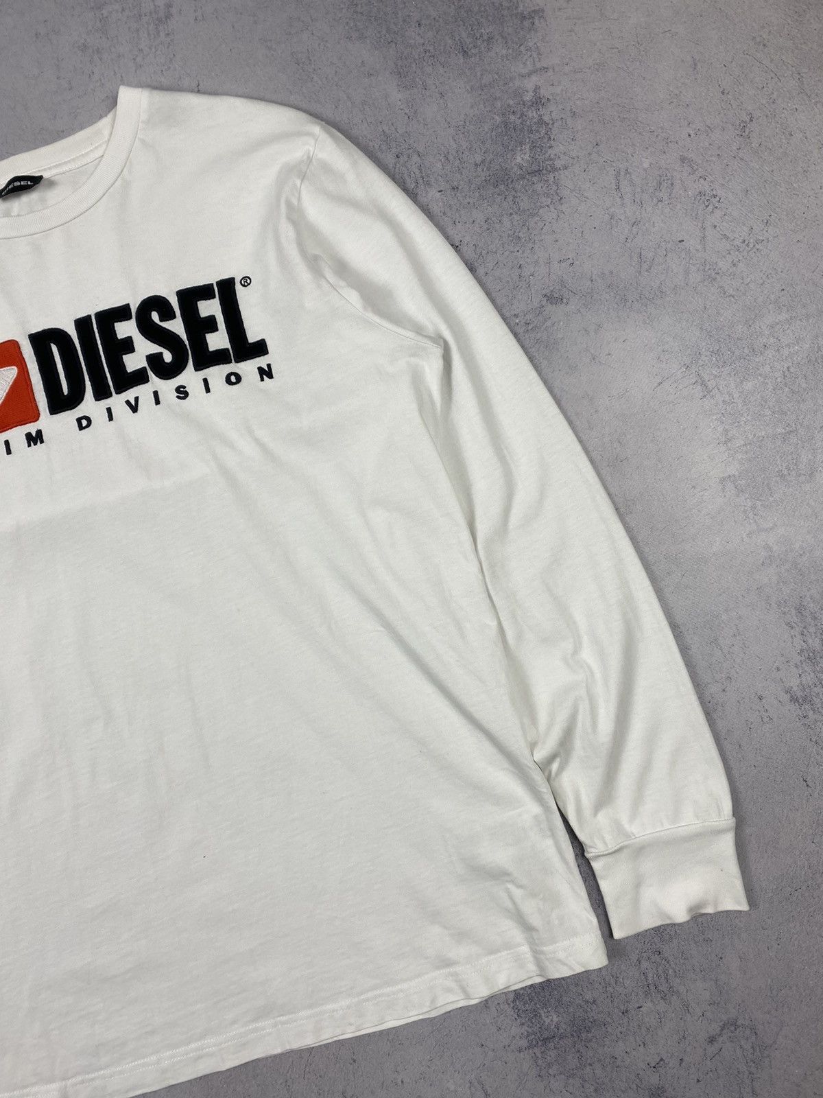 Diesel × Vintage Diesel Big Logo Long Sleeve Streetwear Vintage SK8 Y2K Size US M / EU 48-50 / 2 - 4 Thumbnail