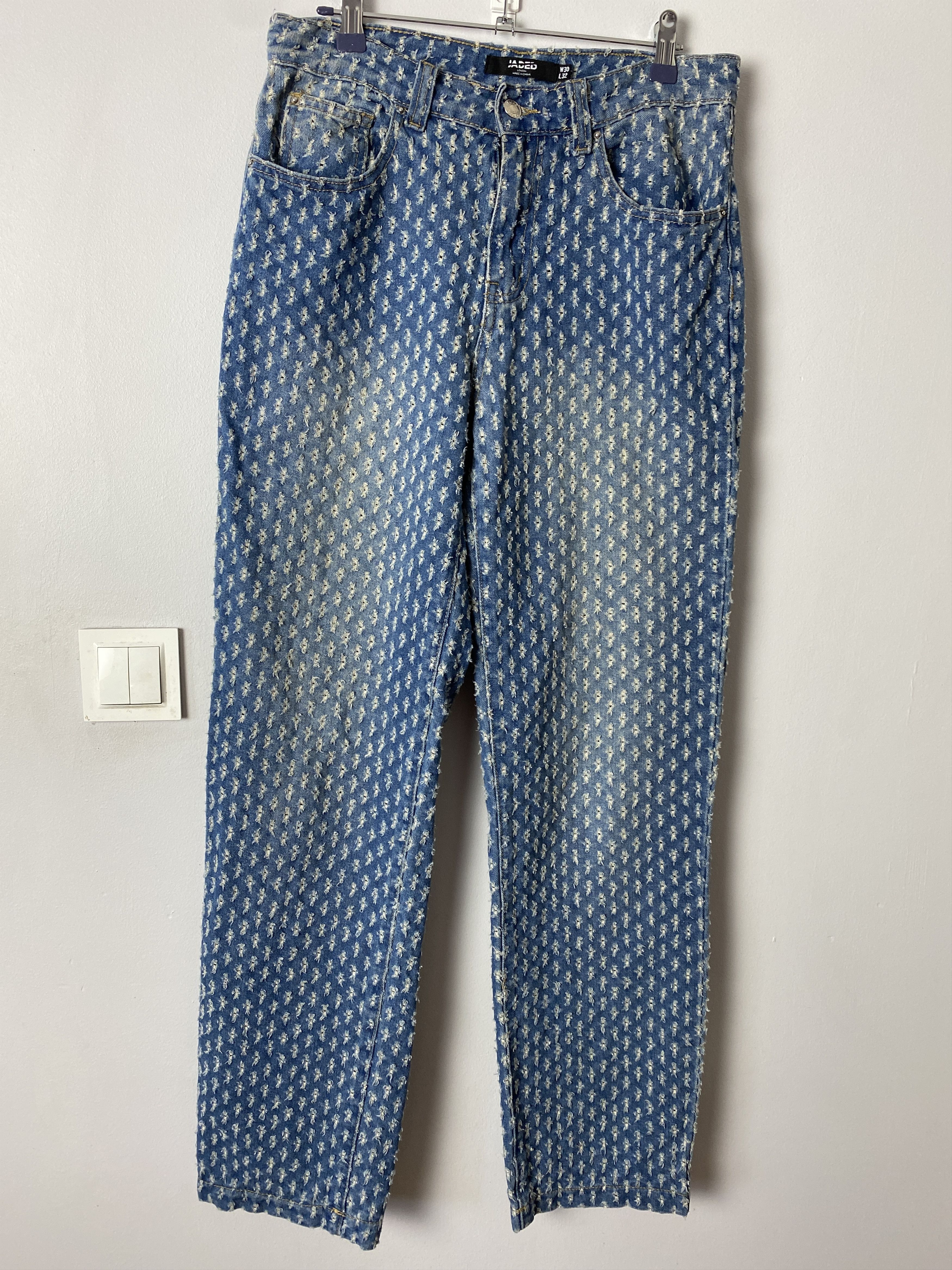 Jaded London Jaded London distressed skate fit pants opium Size US 30 / EU 46 - 1 Thumbnail