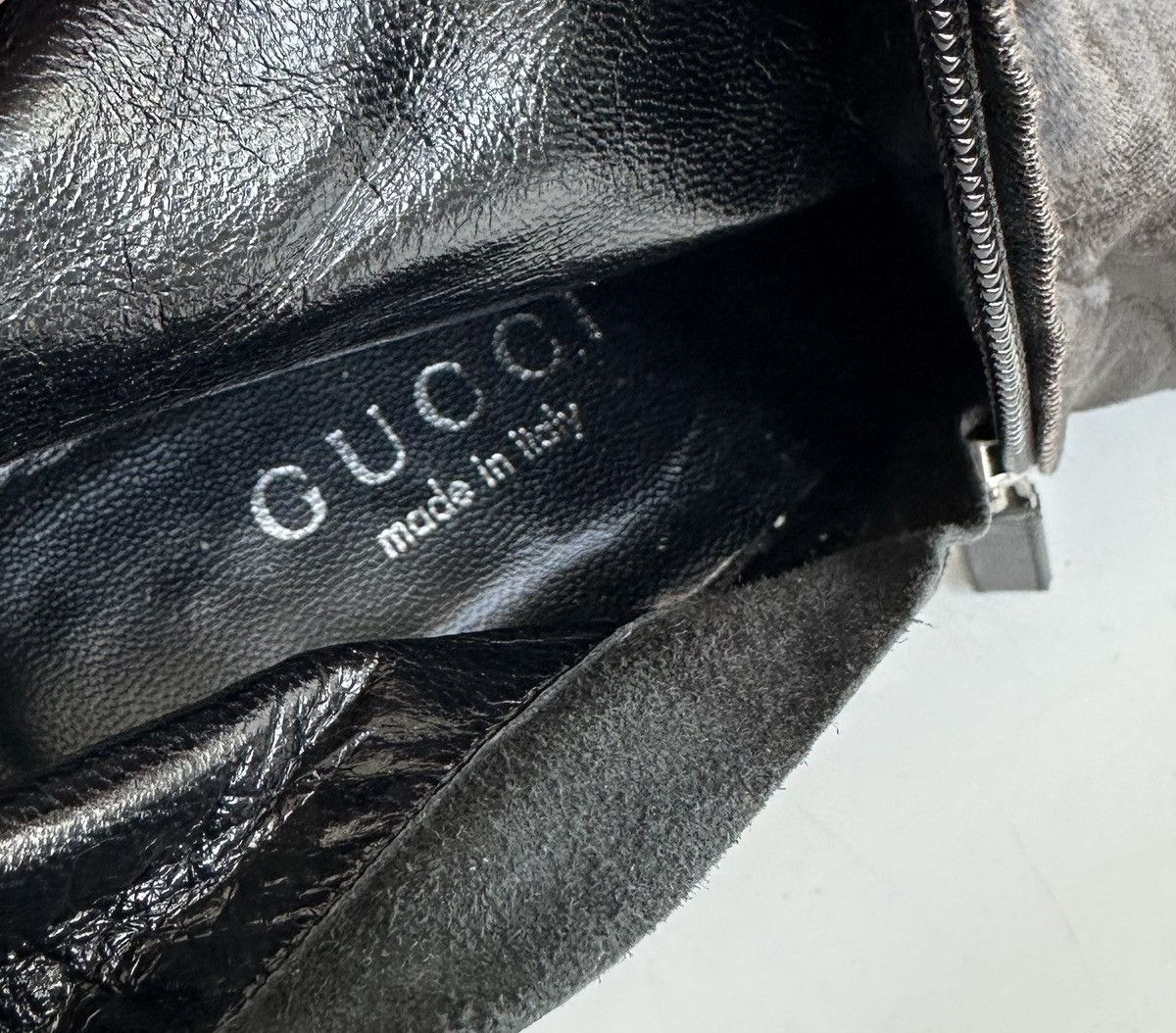 Gucci *sz38* GUCCI Tom Ford FW 1999 Velvet Stretch Boots runway Size US 8 / IT 38 - 16 Thumbnail