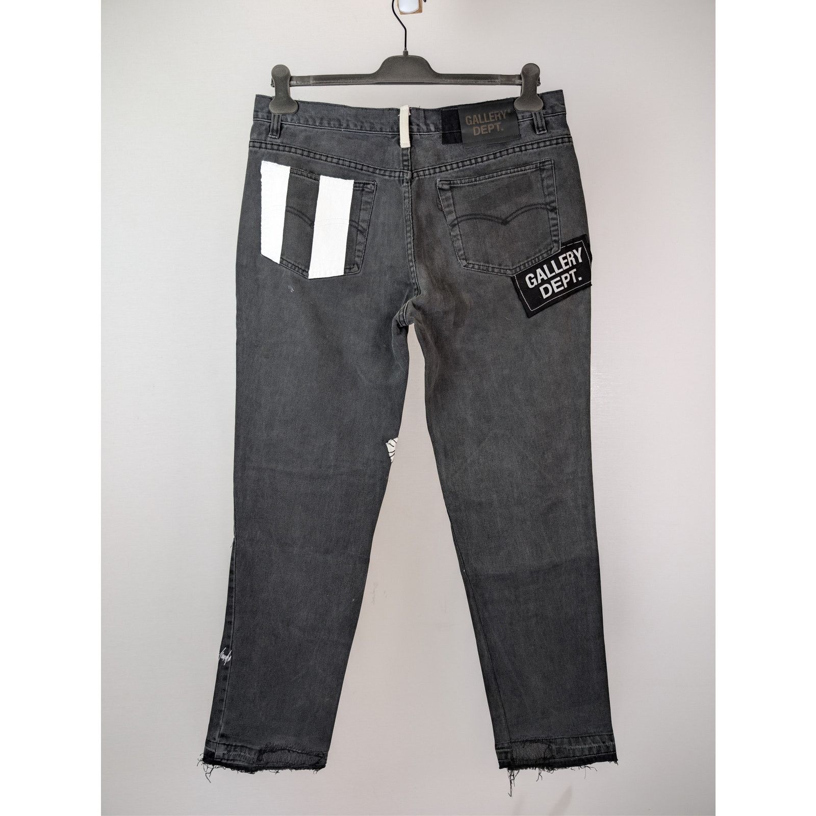 Gallery Dept. o1rshd1 Born To Die Denim Jeans in Black Size US 34 / EU 50 - 12 Thumbnail