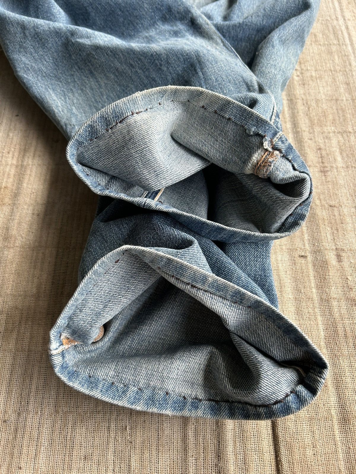 Evisu Vintage Evisu Yamane Selvedge distressed denim jeans Size US 30 / EU 46 - 22 Thumbnail