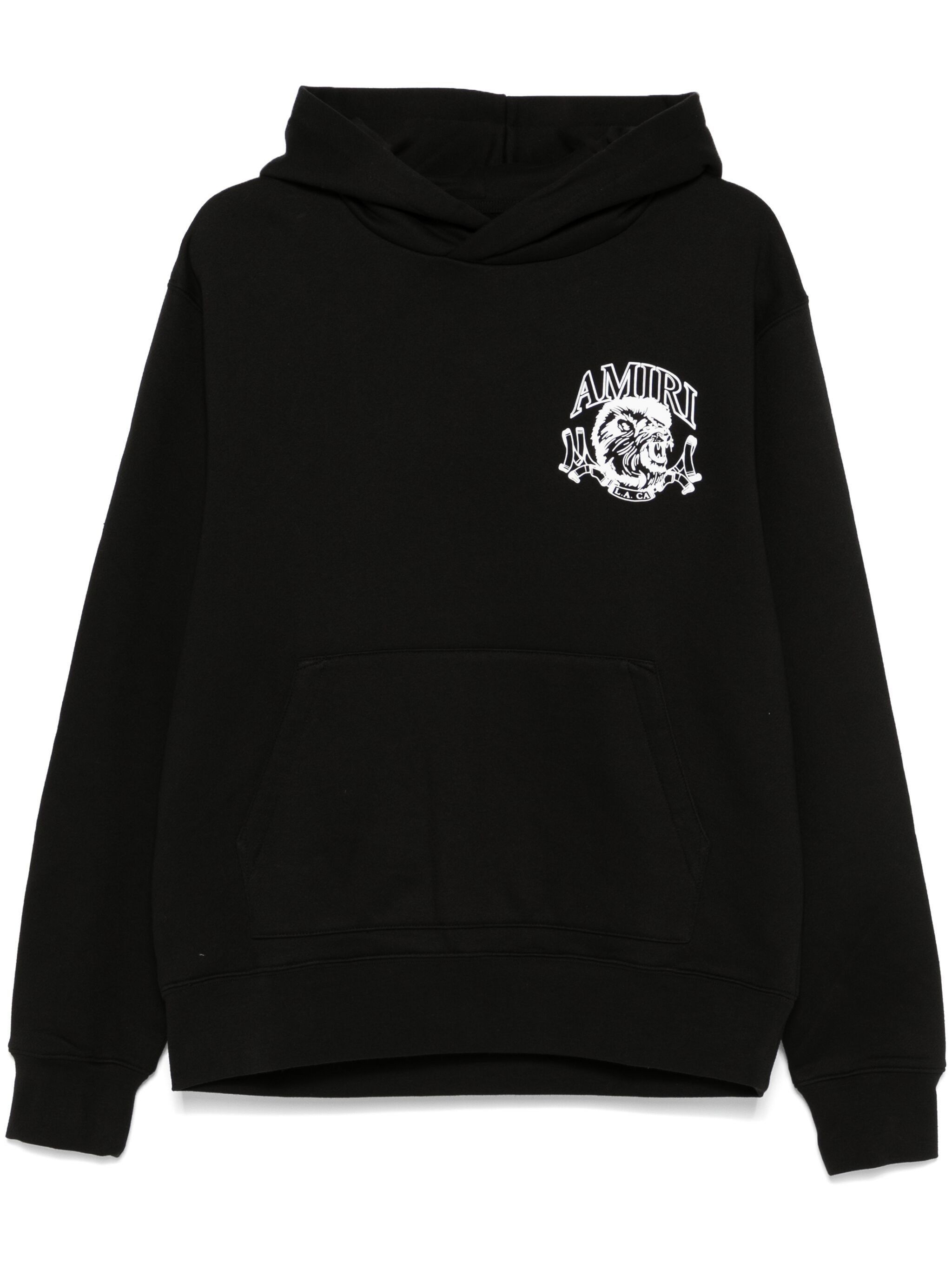 Amiri o1orln1125 Lion Outline Hoodie in Black Size US S / EU 44-46 / 1 - 1 Thumbnail