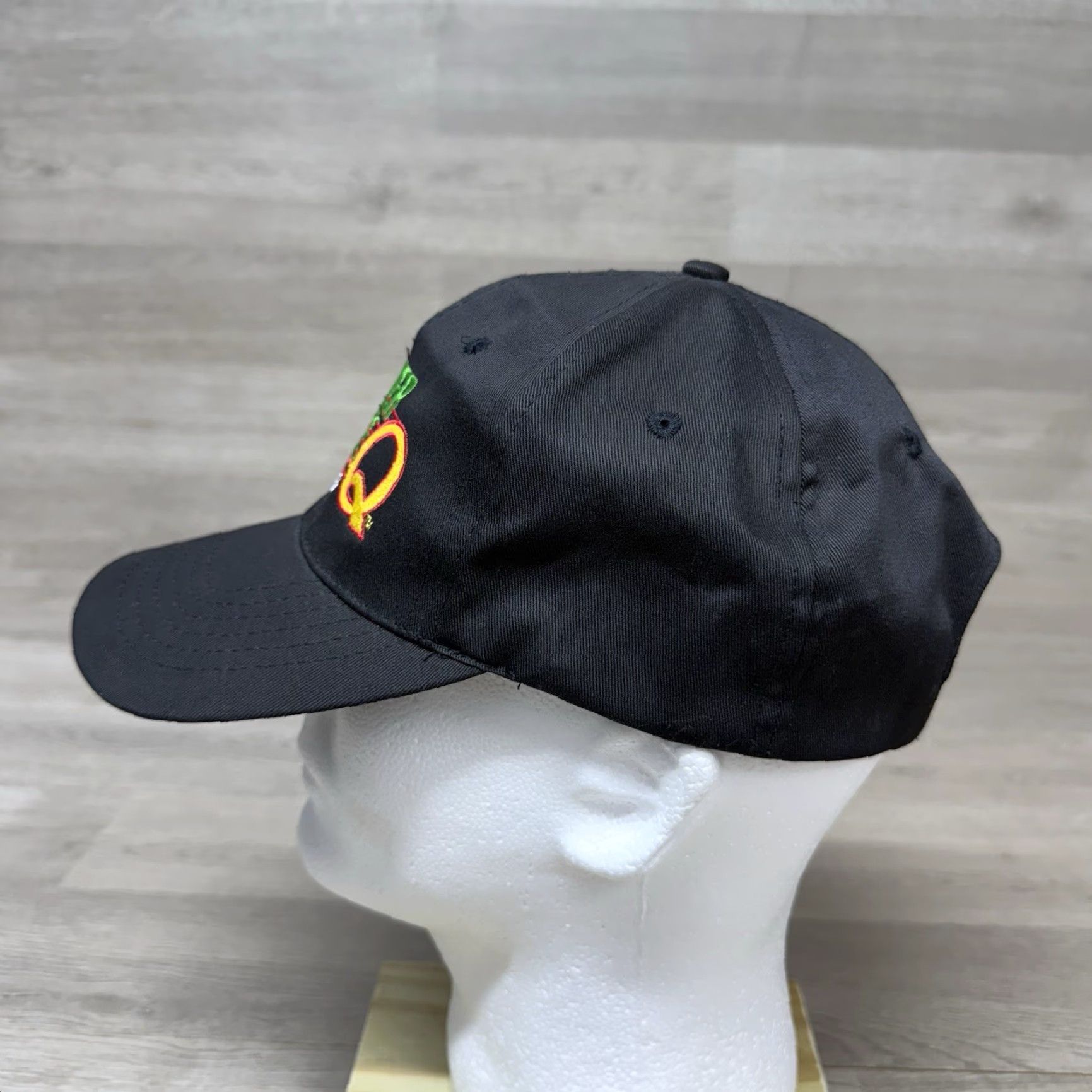 Vintage VINTAGE Quaker State Racing Black Snapback Adjustable Trucker Hat Men Adjustable Size Black Quarter State? Size ONE SIZE - 3 Thumbnail