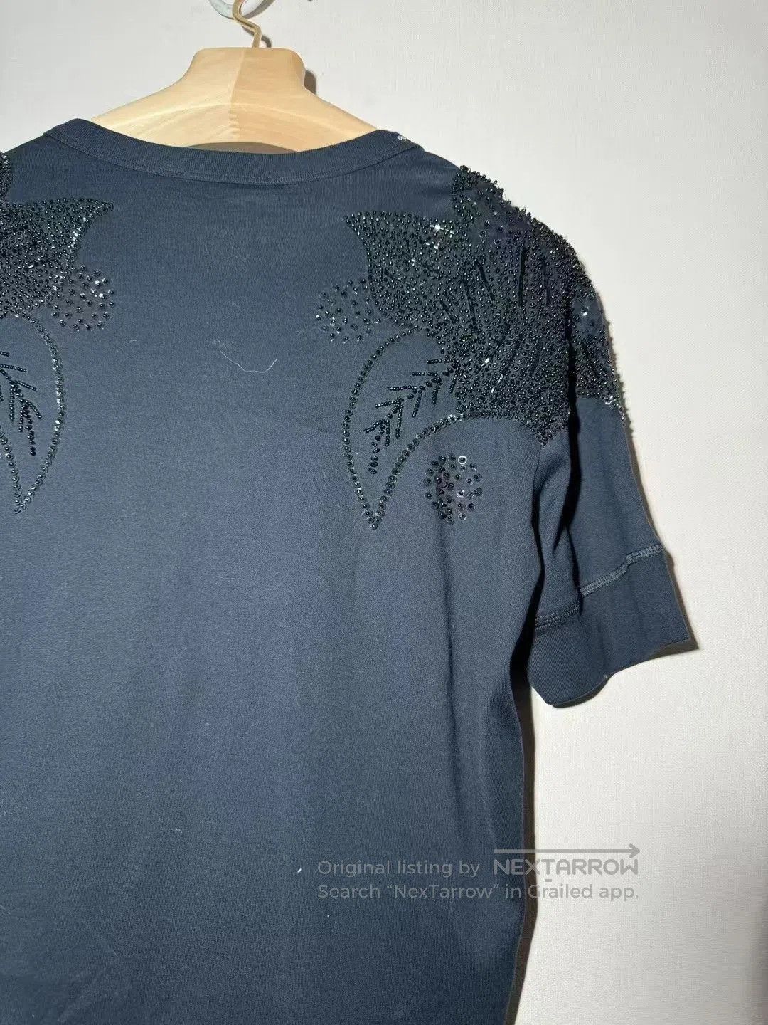 Dolce & Gabbana Dolce & Gabbana Sequin Short Sleeve Top. Size XL / US 12-14 / IT 48-50 - 3 Thumbnail