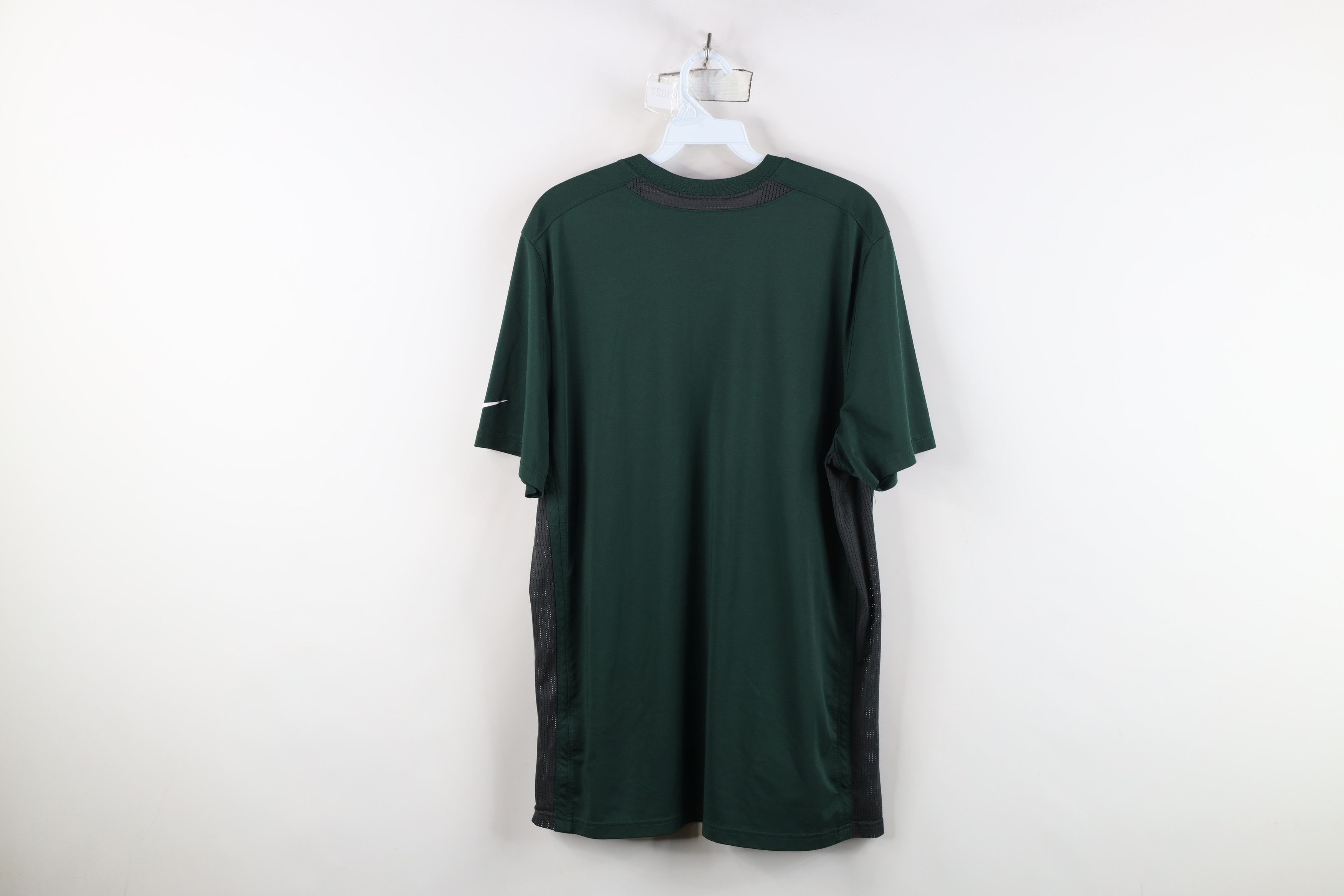 Nike Nike Michigan State University Short Sleeve T-Shirt Green Size US L / EU 52-54 / 3 - 14 Thumbnail