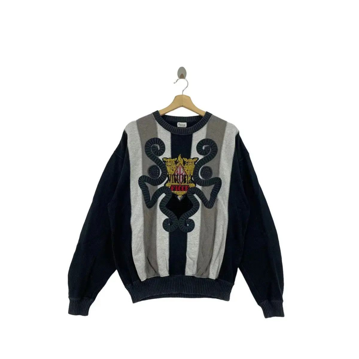 Vintage YOSHIYUKI KONISHI FICCE Victoria Embroidered