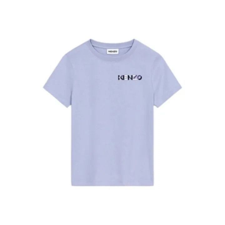 Kenzo KENZO Purple Cotton Short Sleeve T-Shirt -2507 Size S / US 4 / IT 40 - 1 Thumbnail