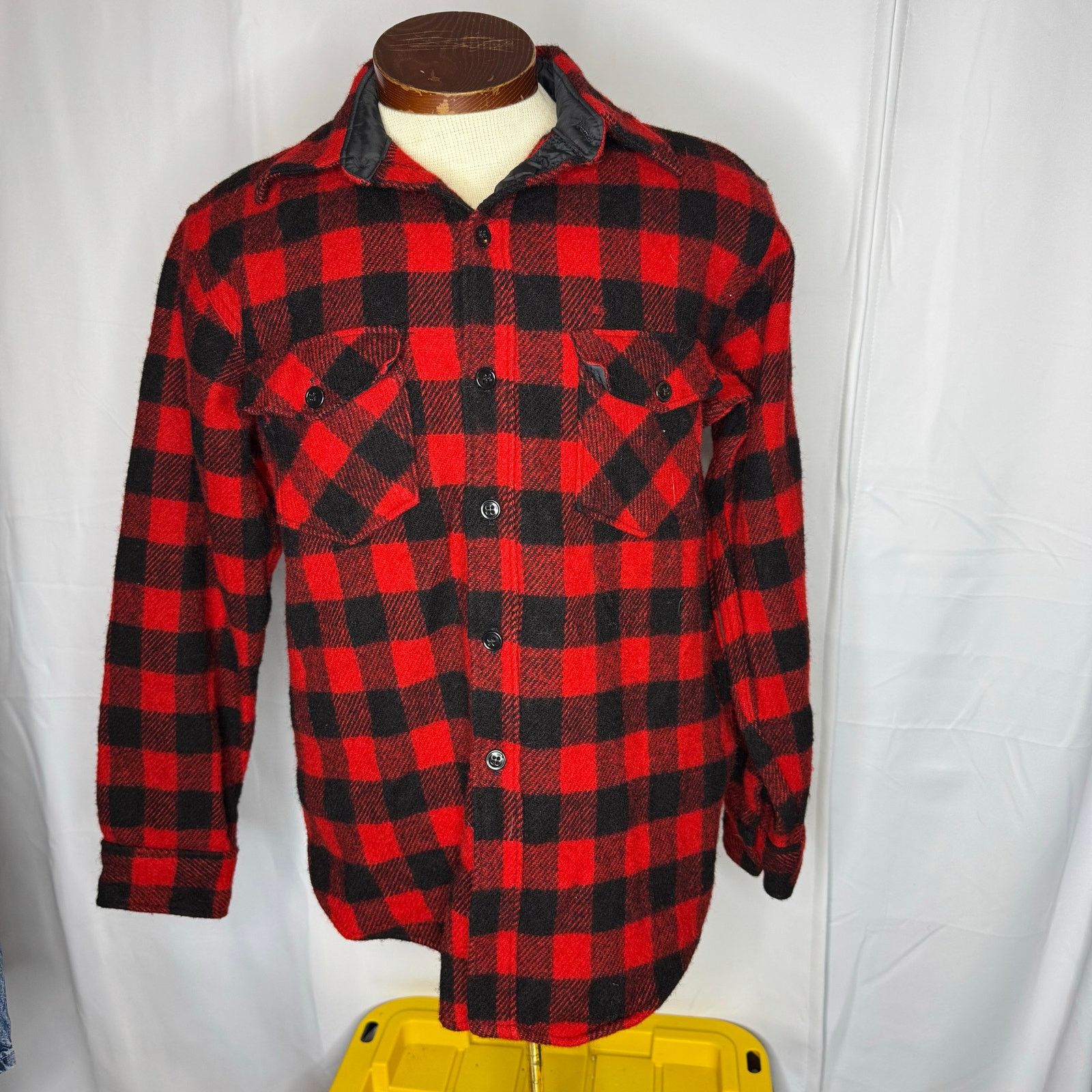 Woolrich Woolen Mills Woolrich Buffalo Plaid Wool Flannel Shirt Jacket USA Large Size US L / EU 52-54 / 3 - 2 Thumbnail