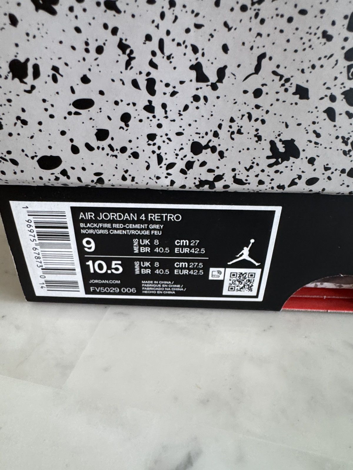 Jordan Brand Air Jordan 4 Retro reimagined Size US 9 / EU 42 - 8 Thumbnail