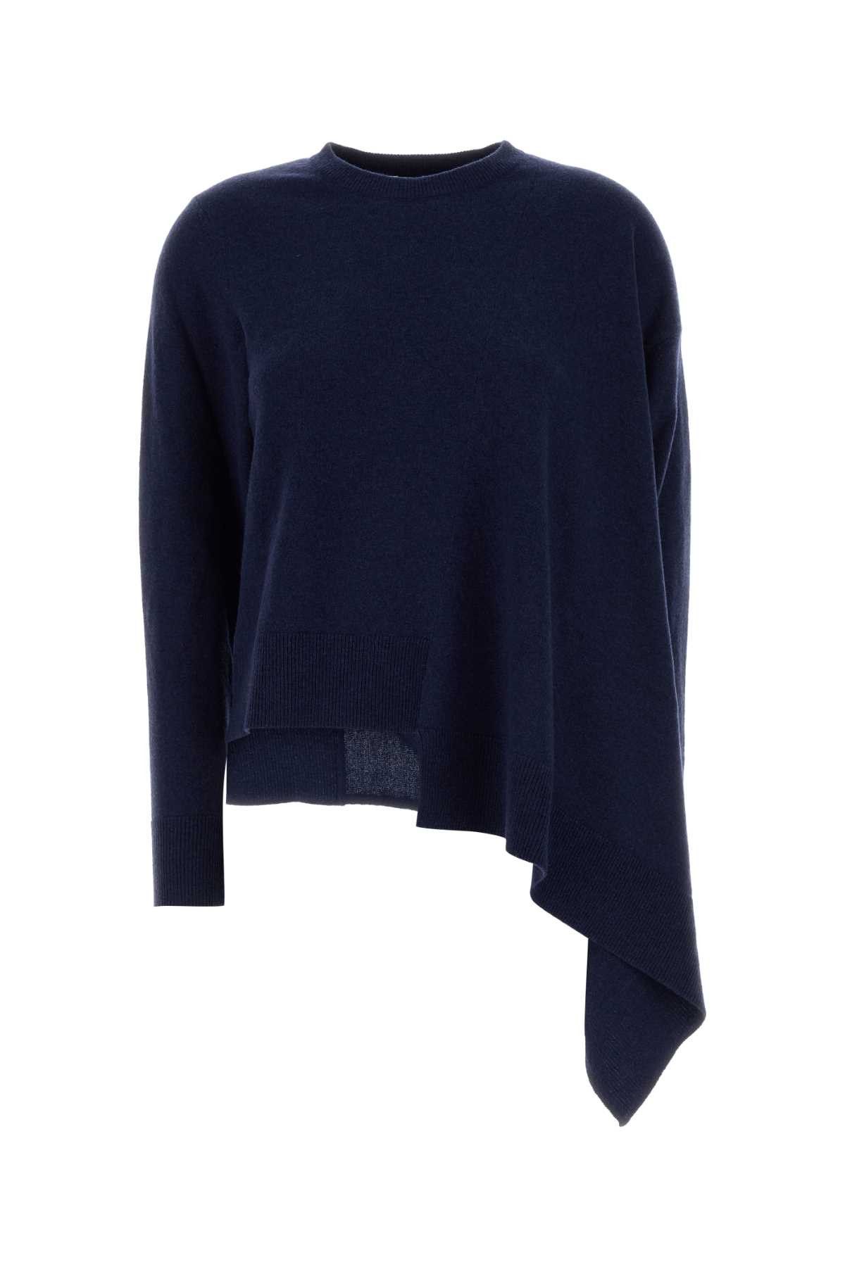 Alexander McQueen Navy Blue Cashmere Blend Sweater Size M / US 6-8 / IT 42-44 - 1 Thumbnail