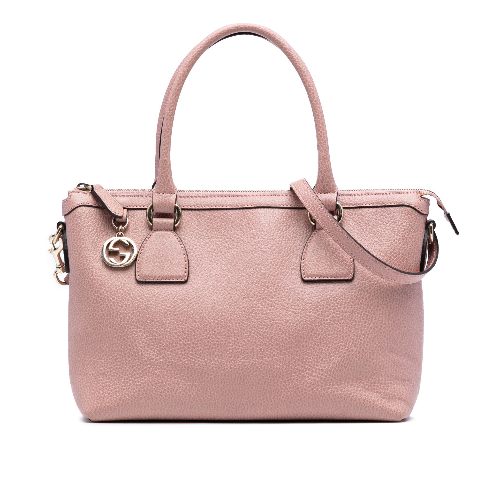 Gucci Gucci Dollar Calfskin GG Charm Satchel Size ONE SIZE - 1 Thumbnail