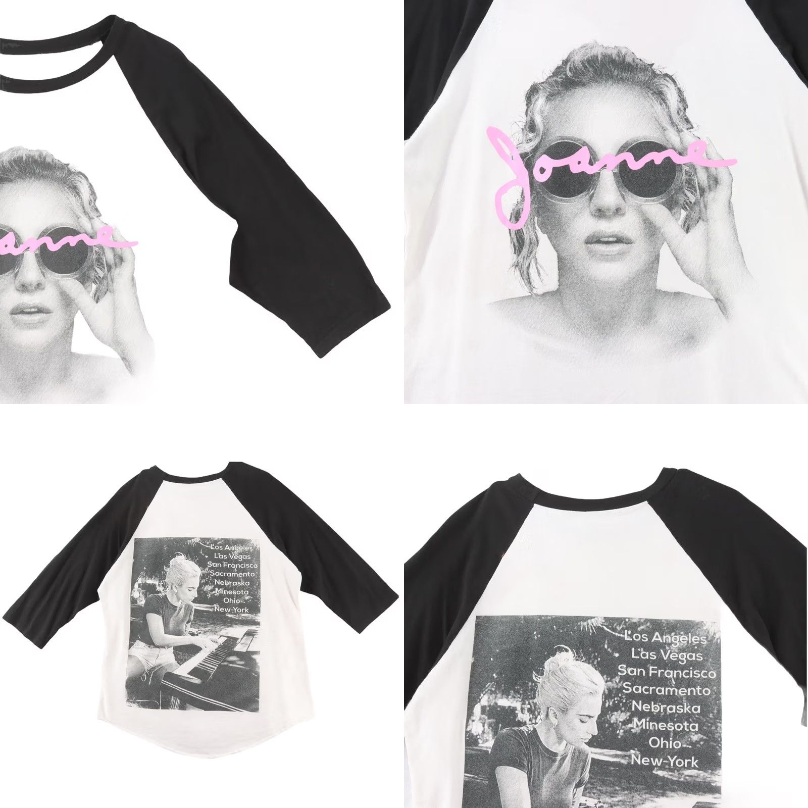 Vintage Joanna Lady Gaga Raglan Size Medium RARE Size M / US 6-8 / IT 42-44 - 8 Thumbnail