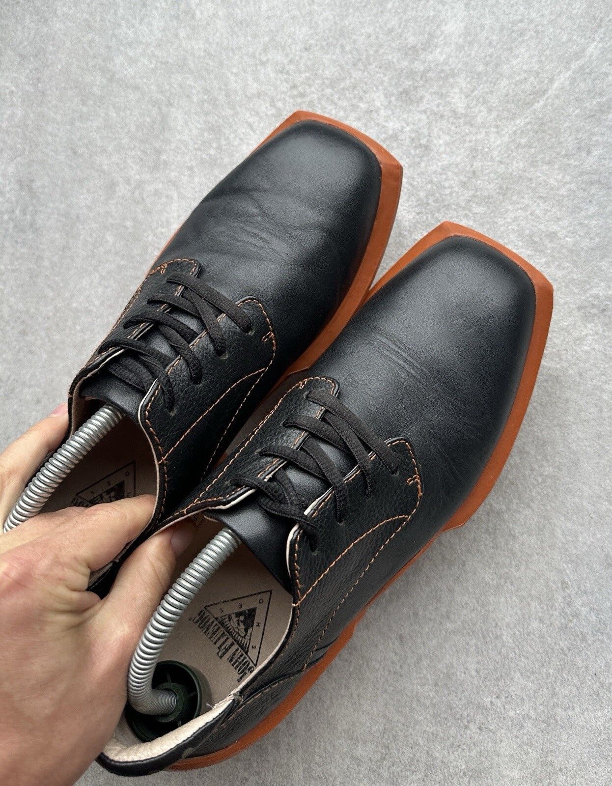 John Fluevog JOHN FLUEVOG FUTURE ANGELS Leather Y2K Shoes Sneaker Size US 8 / EU 41 - 4 Thumbnail