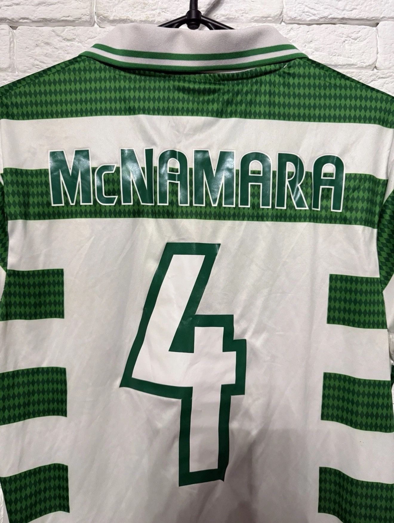 Umbro Vintage Umbro Celtic FC #4 McNamara 98/99 Jersey Final Cup Size US M / EU 48-50 / 2 - 8 Thumbnail