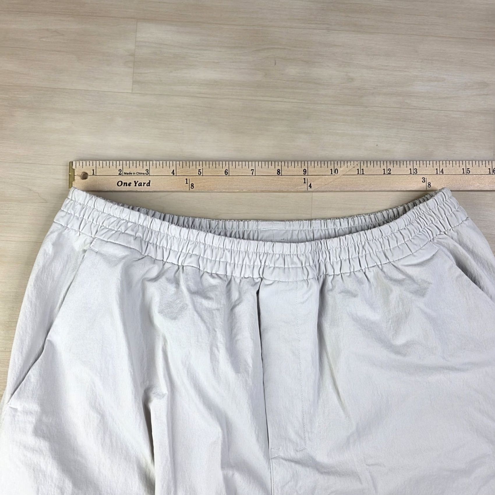 Lululemon Lululemon Lab High-Rise Cuffed Trousers Joggers Pants Women’s Size 10 Ivory 27 in Inseam Jogger Womens Size 32" / US 10 / IT 46 - 4 Thumbnail