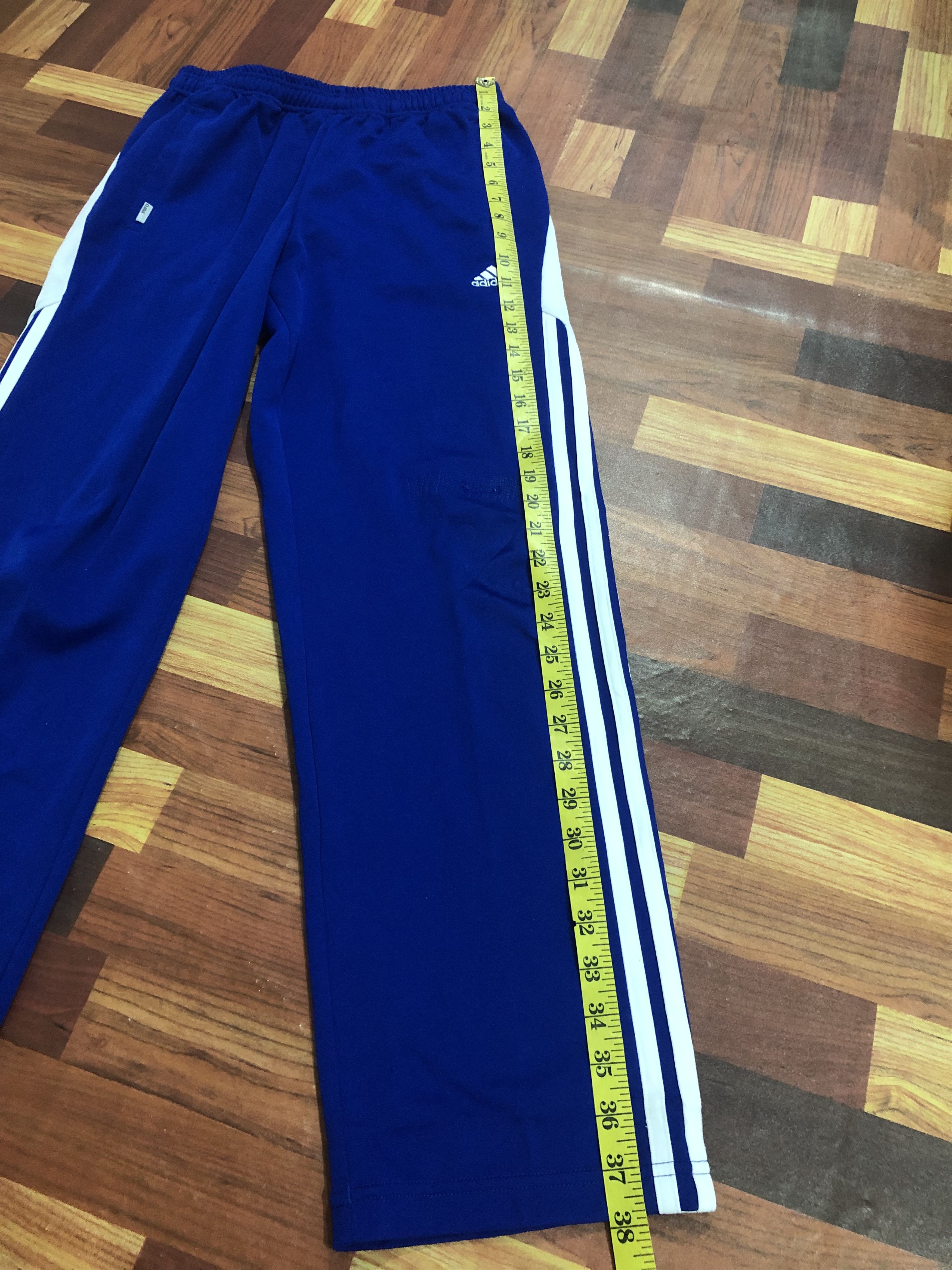 Adidas Adidas Clima365 Y2K Track Pants Blue 3 Stripe Small Size US 30 / EU 46 - 13 Thumbnail
