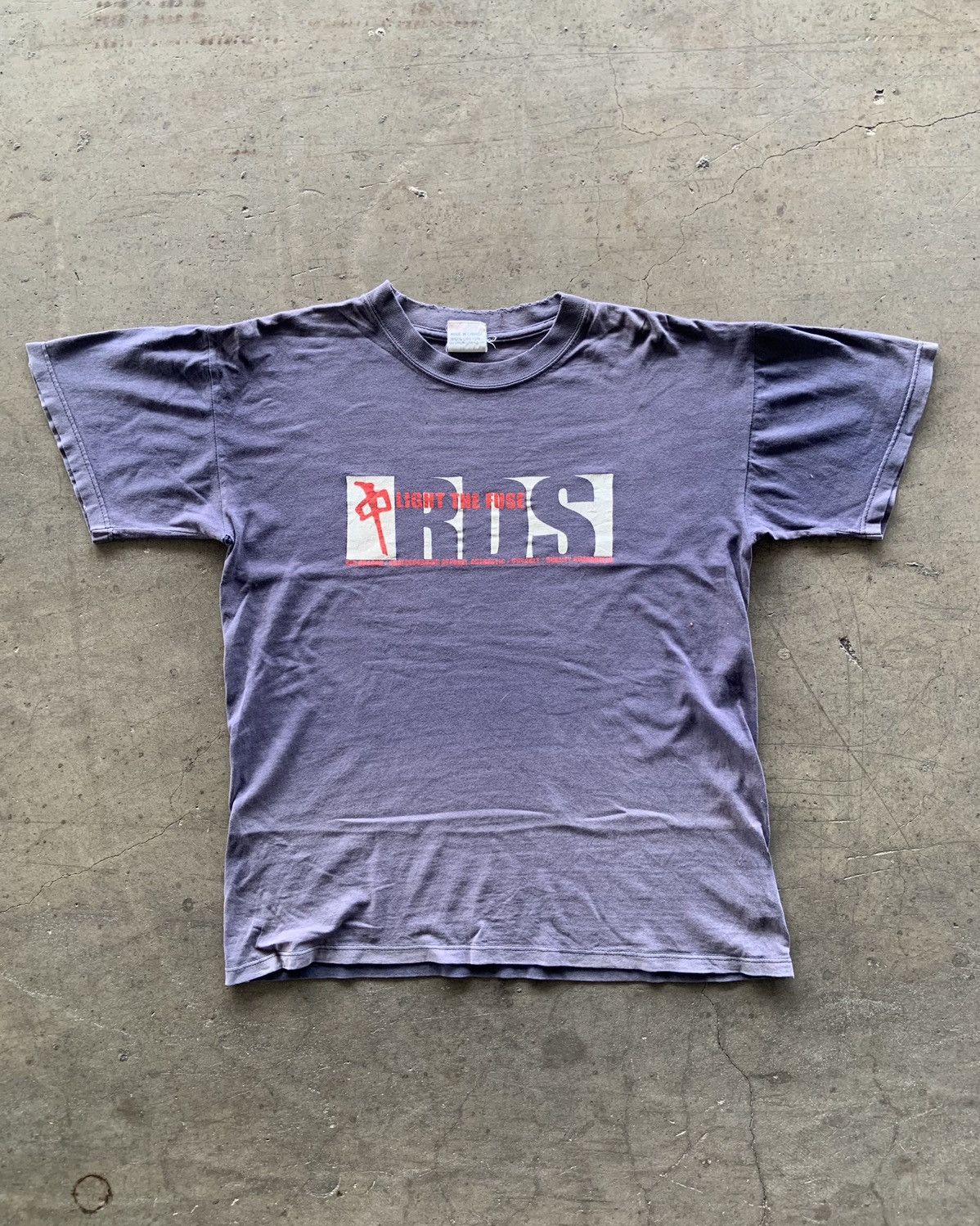 Harley Davidson × Japanese Brand × Vintage 1990s Rda Skateboarding Trashed Faded Navy Size US L / EU 52-54 / 3 - 1 Thumbnail