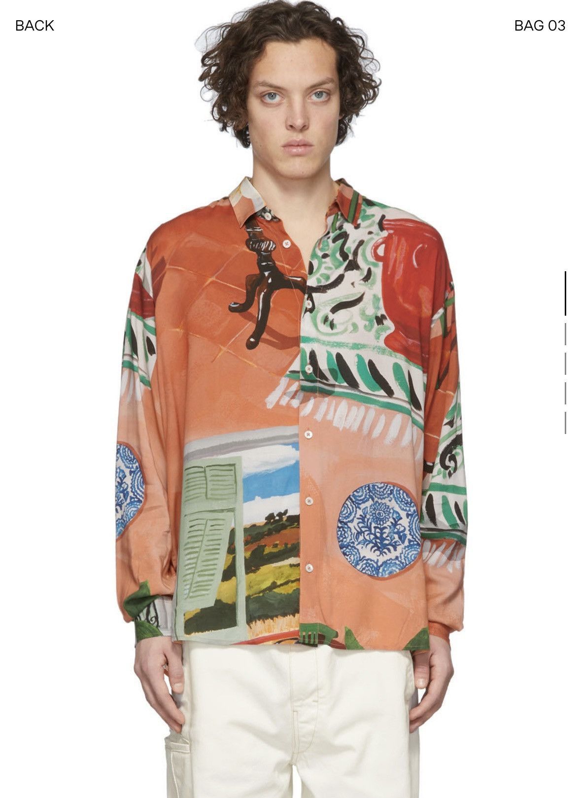Jacquemus Jacquemus Sz 44 La Chemise Henri Matisse Shirt RARE 