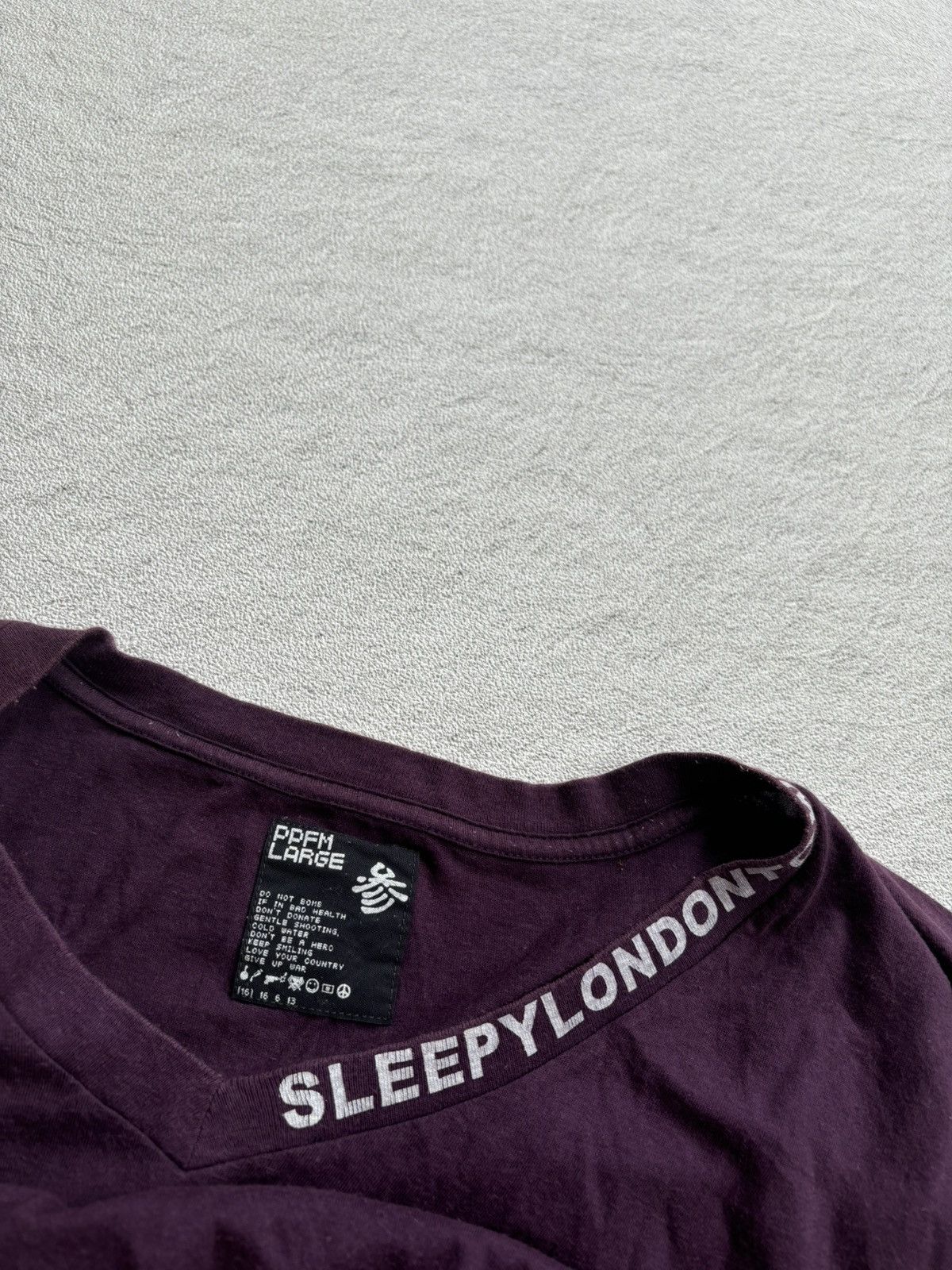 PPFM PPFM Sleepylondontown Longsleeve Size US L / EU 52-54 / 3 - 4 Thumbnail