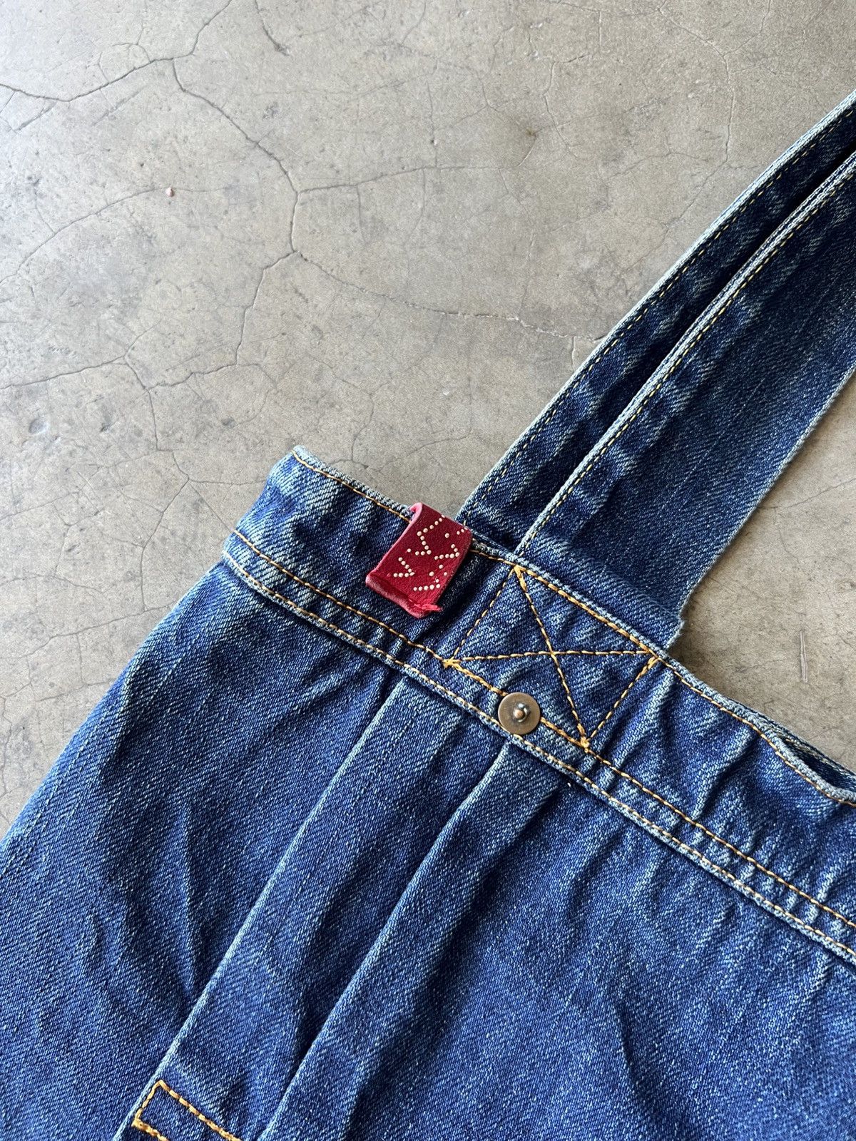 Visvim Visvim - S/S18 Dry Denim Tote Bag Size ONE SIZE - 7 Thumbnail