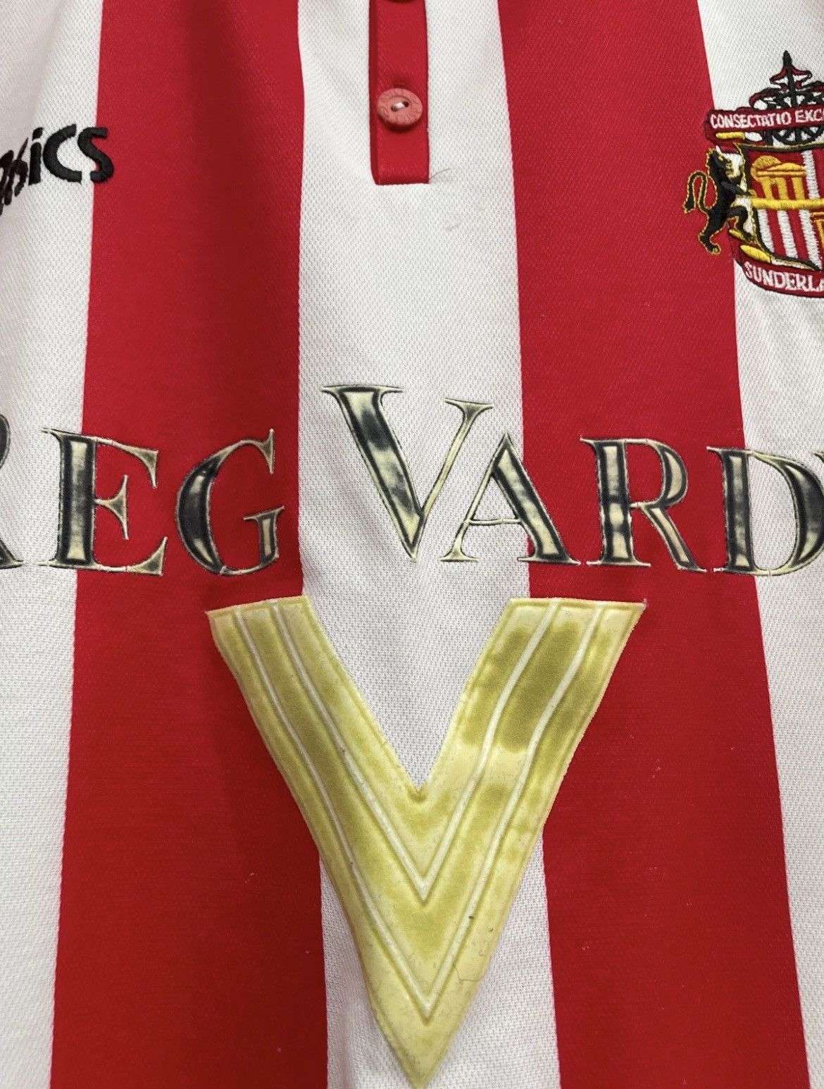 Asics Sunderland 1999/2000 Home Football Shirt Soccer Jersey Asics Size US M / EU 48-50 / 2 - 5 Thumbnail