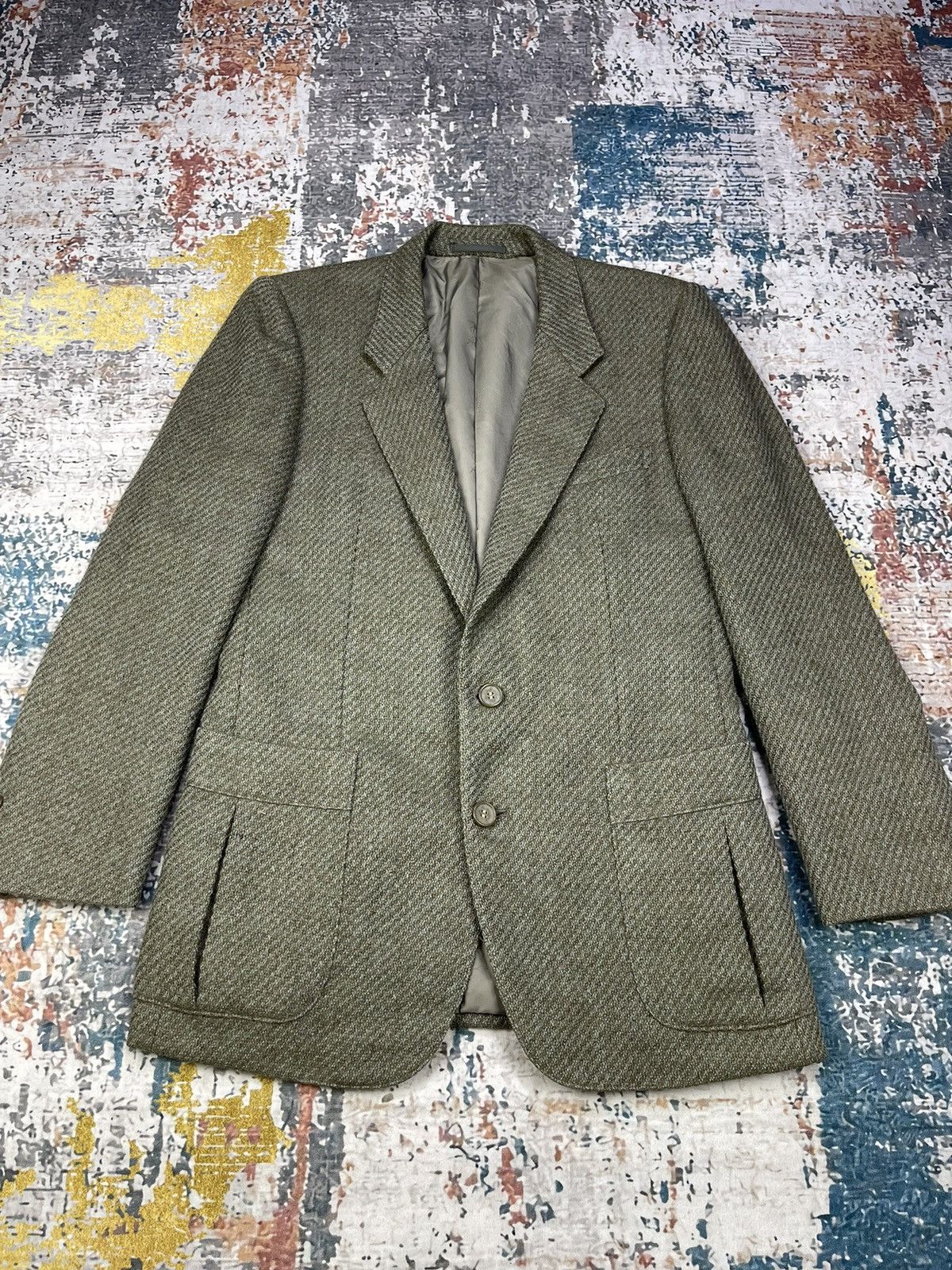 Yves Saint Laurent Vintage Yves Saint Laurent Diffusion Hommes Paris Size 38S - 2 Thumbnail