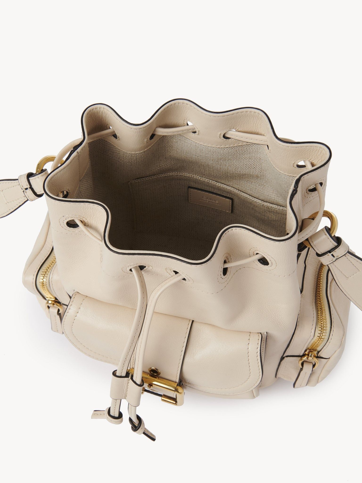 Chloe o1loc1c11025 Size: OS / Camera Bucket Bag in Sweet Beige Size ONE SIZE - 5 Thumbnail